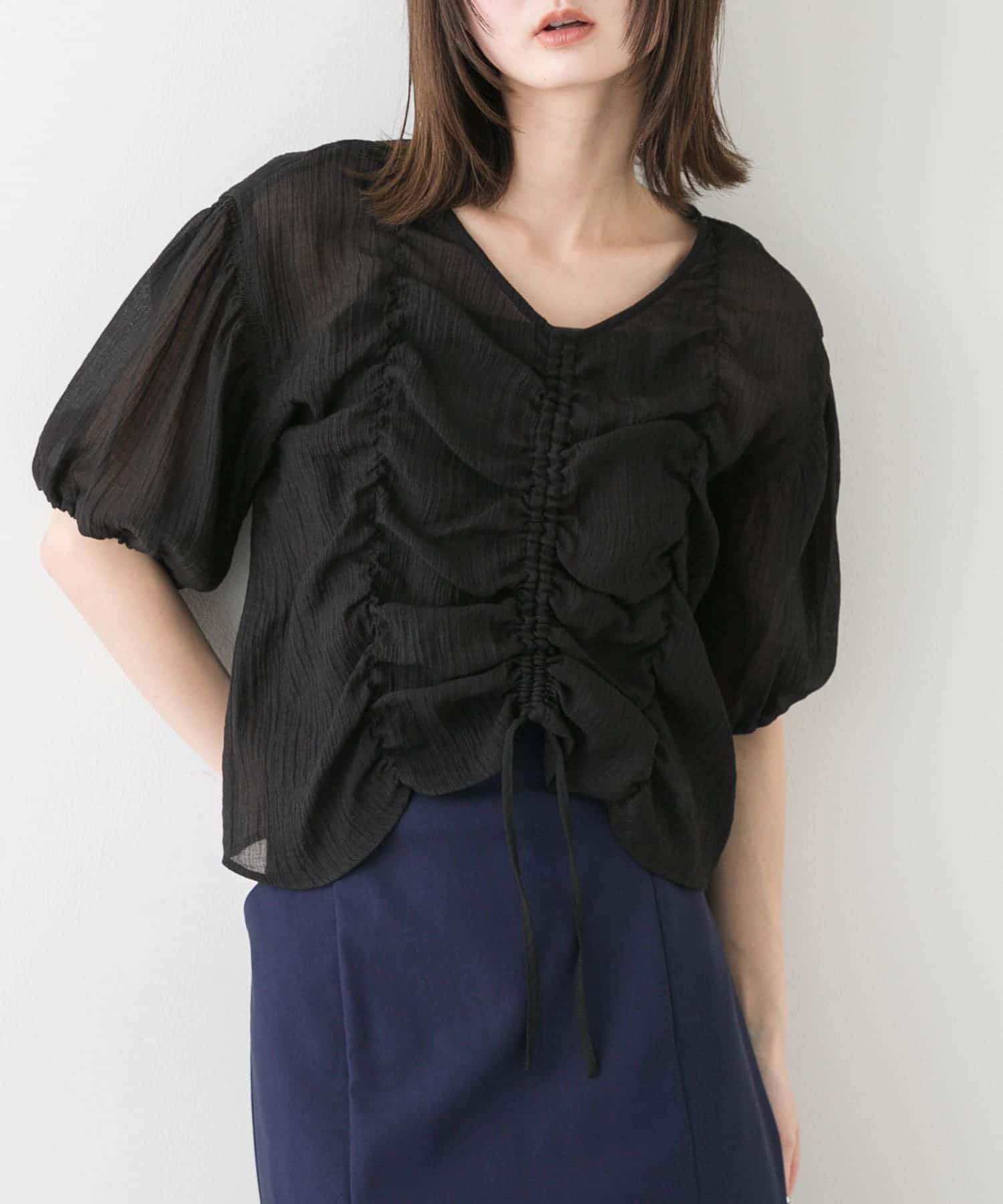 身長：169cm サイズ：one