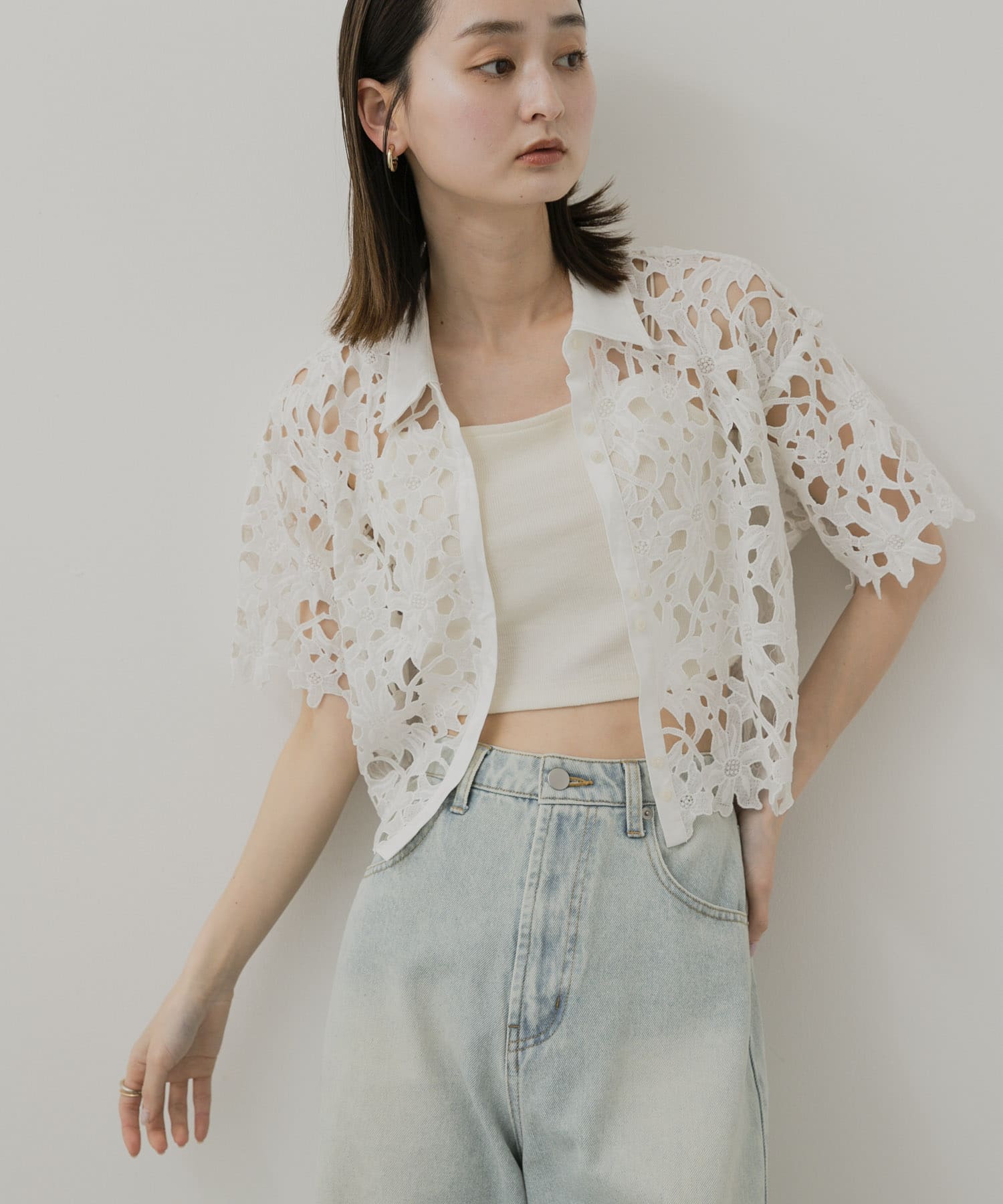 身長：169cm サイズ：one