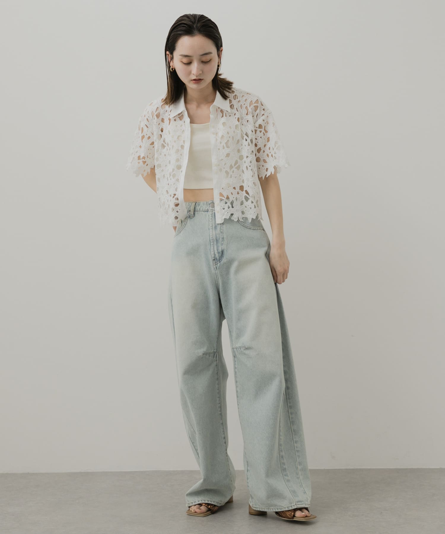 身長：169cm サイズ：one