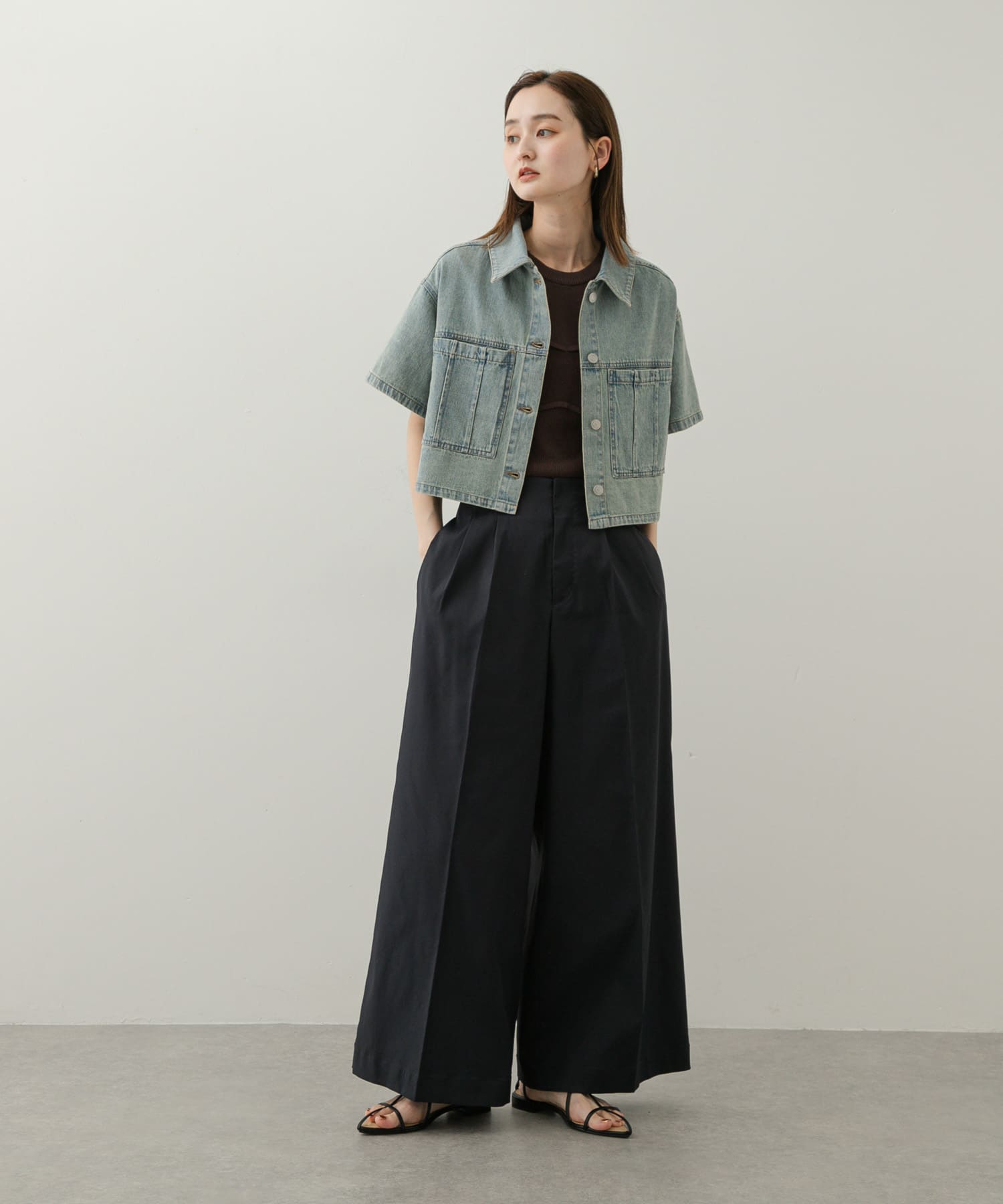 身長：169cm サイズ：one