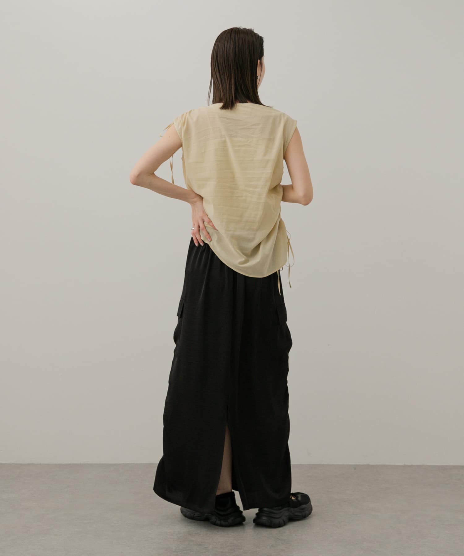 身長：169cm サイズ：one