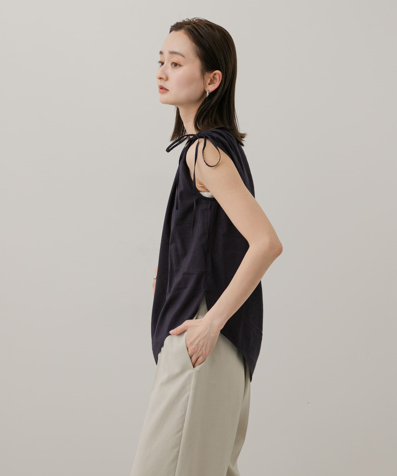 身長：169cm サイズ：one