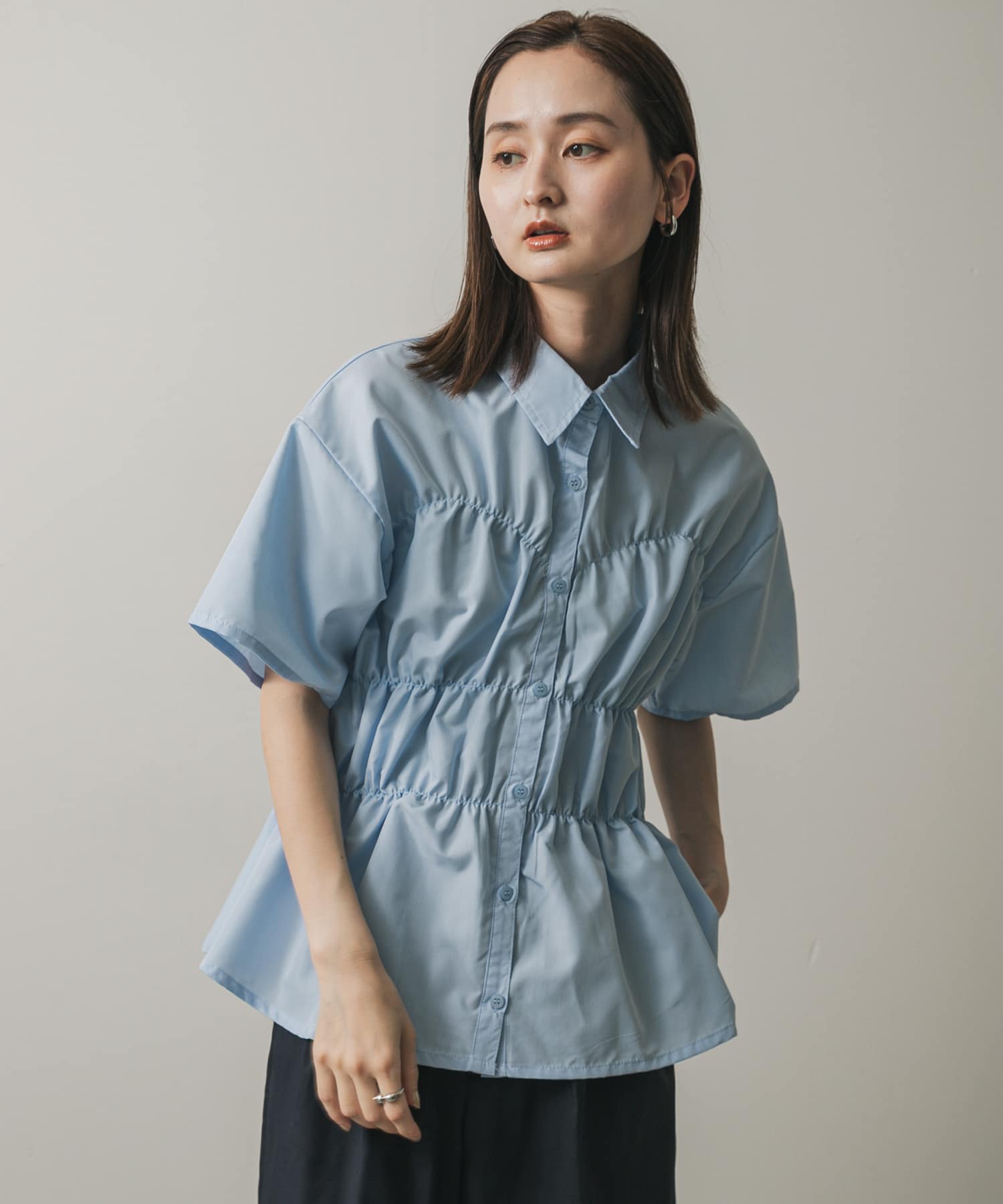 身長：169cm サイズ：one