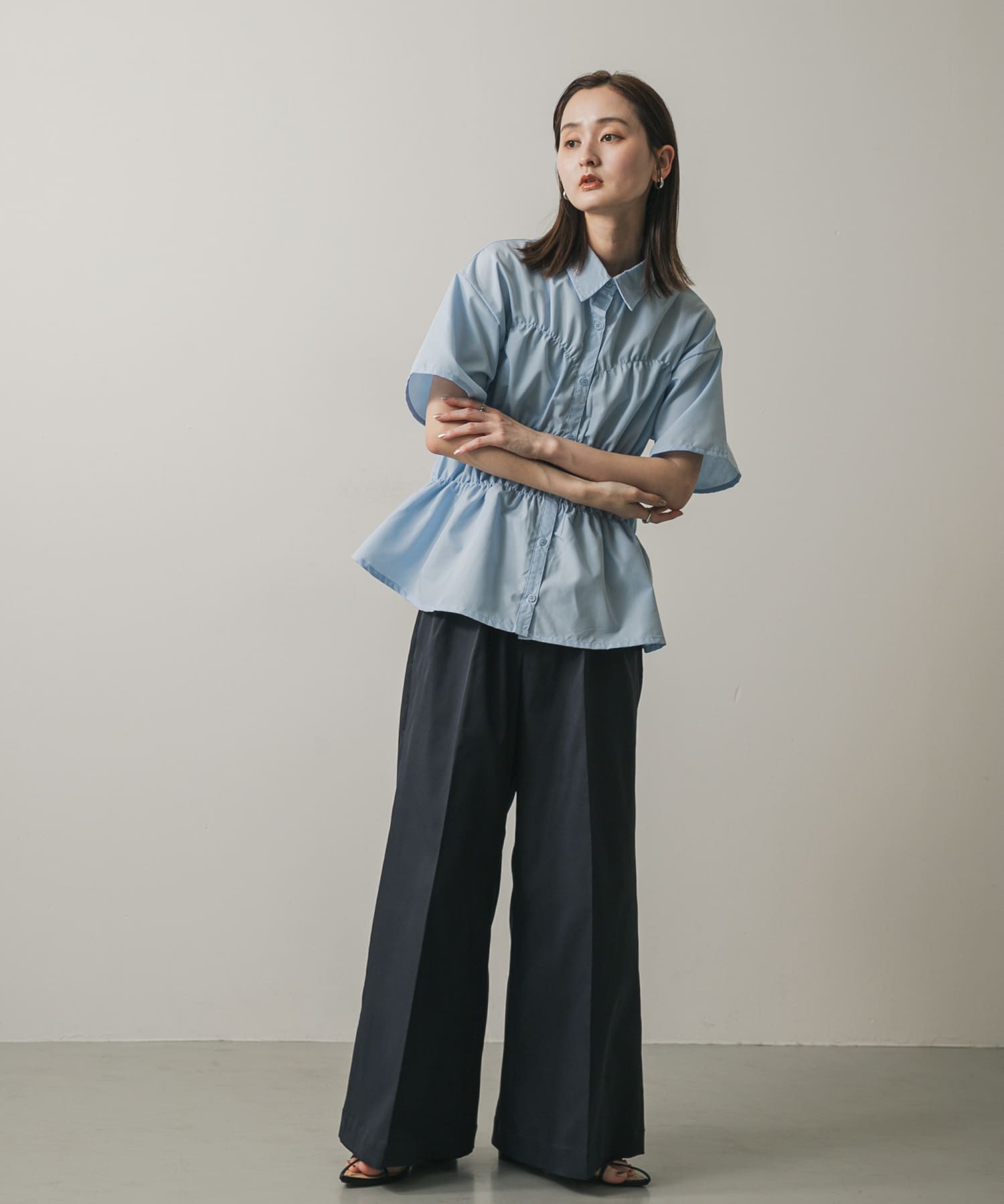 身長：169cm サイズ：one