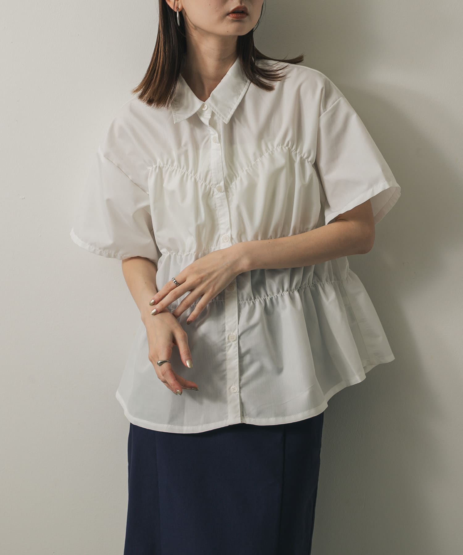身長：169cm サイズ：one