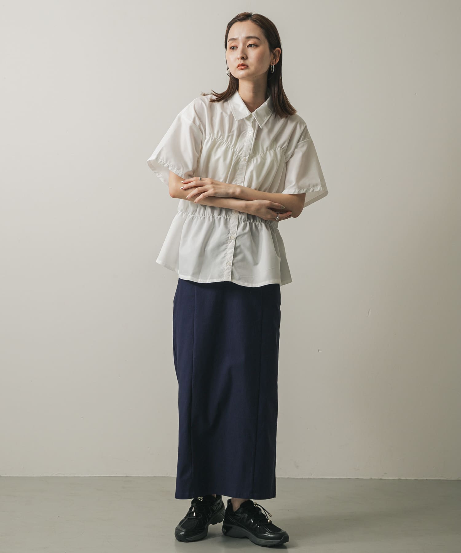 身長：169cm サイズ：one