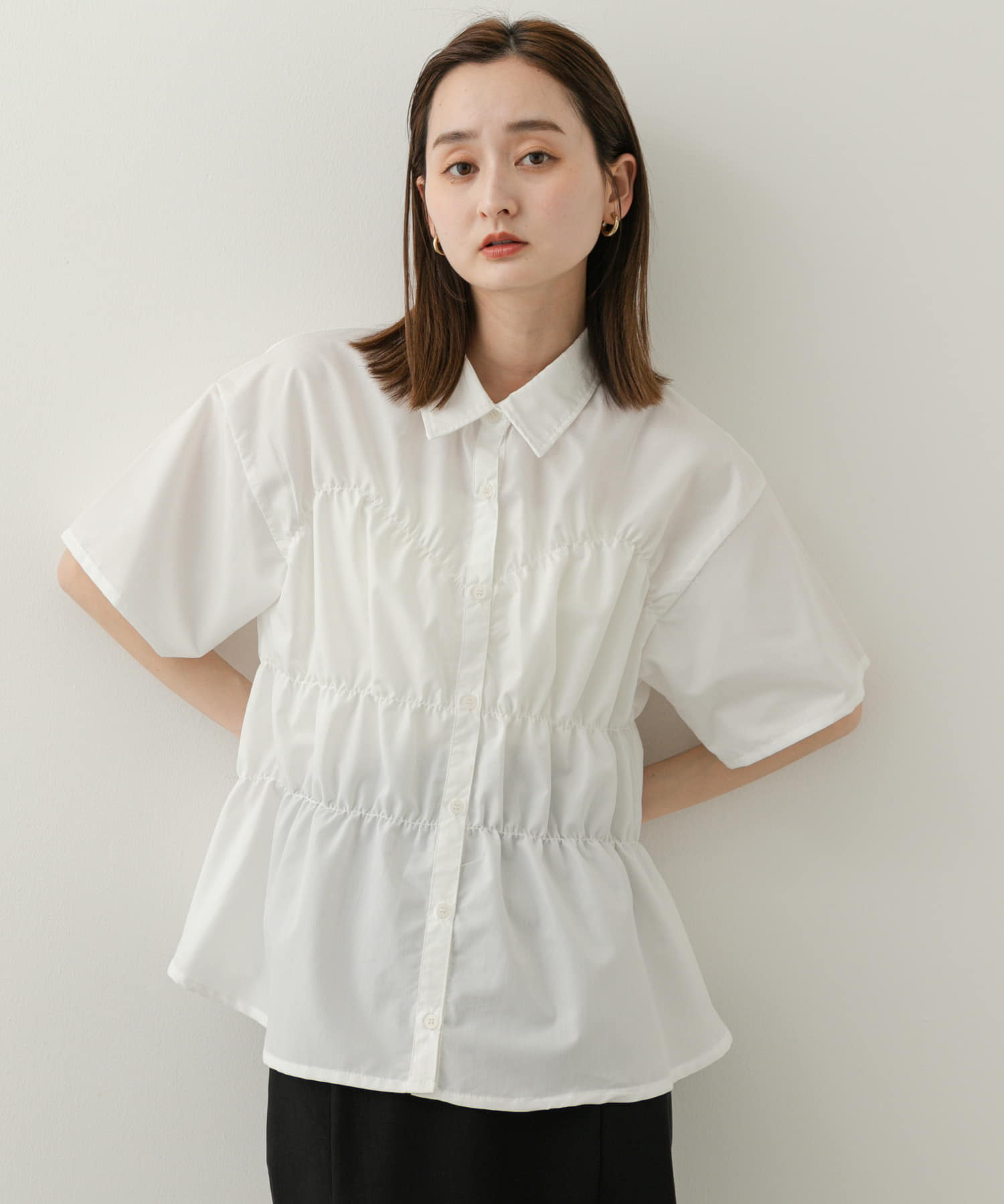 身長：169cm サイズ：one