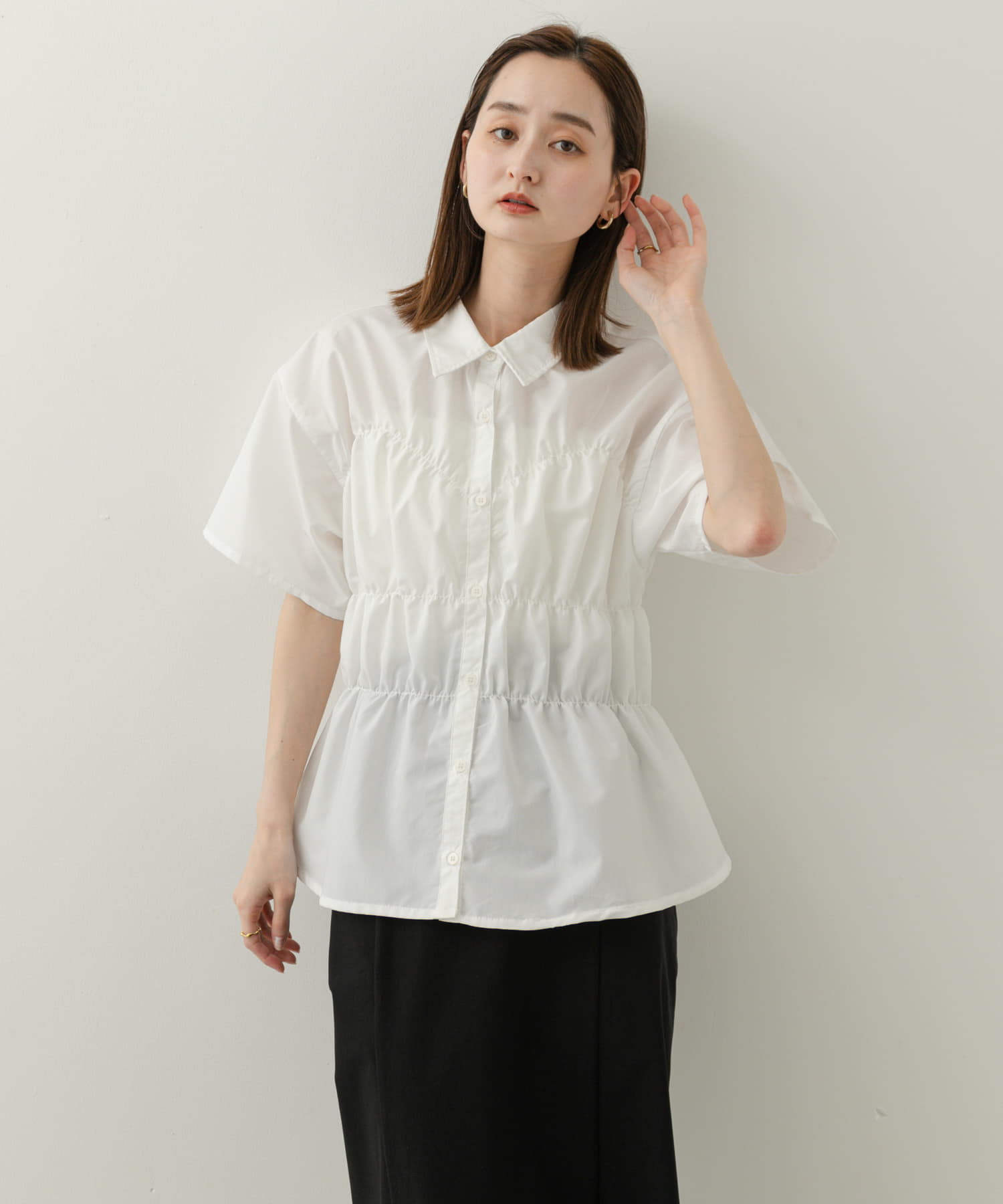 身長：169cm サイズ：one