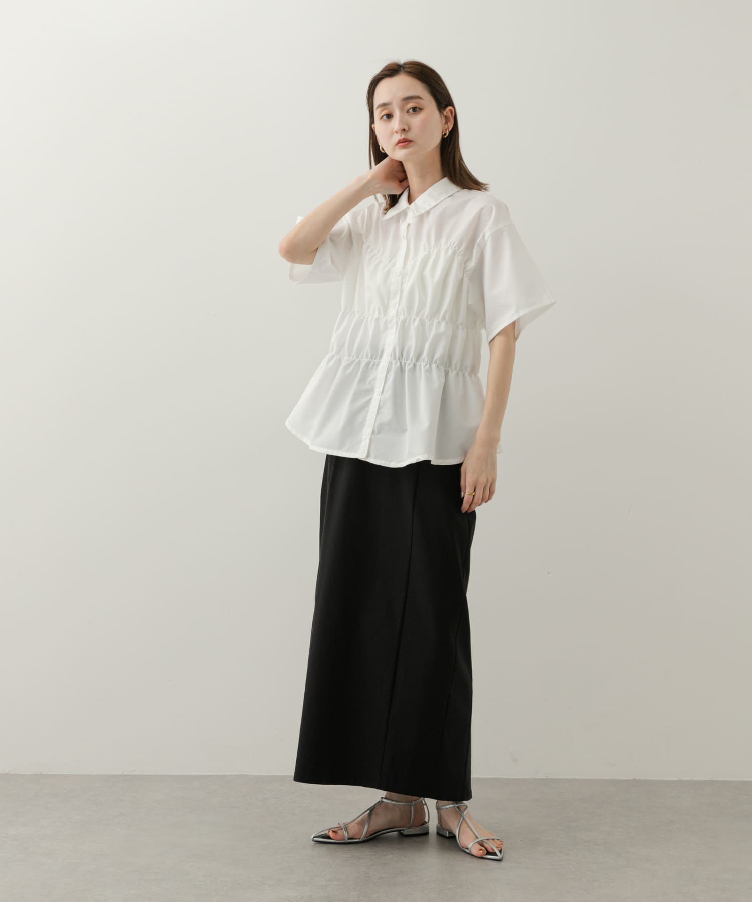 身長：169cm サイズ：one