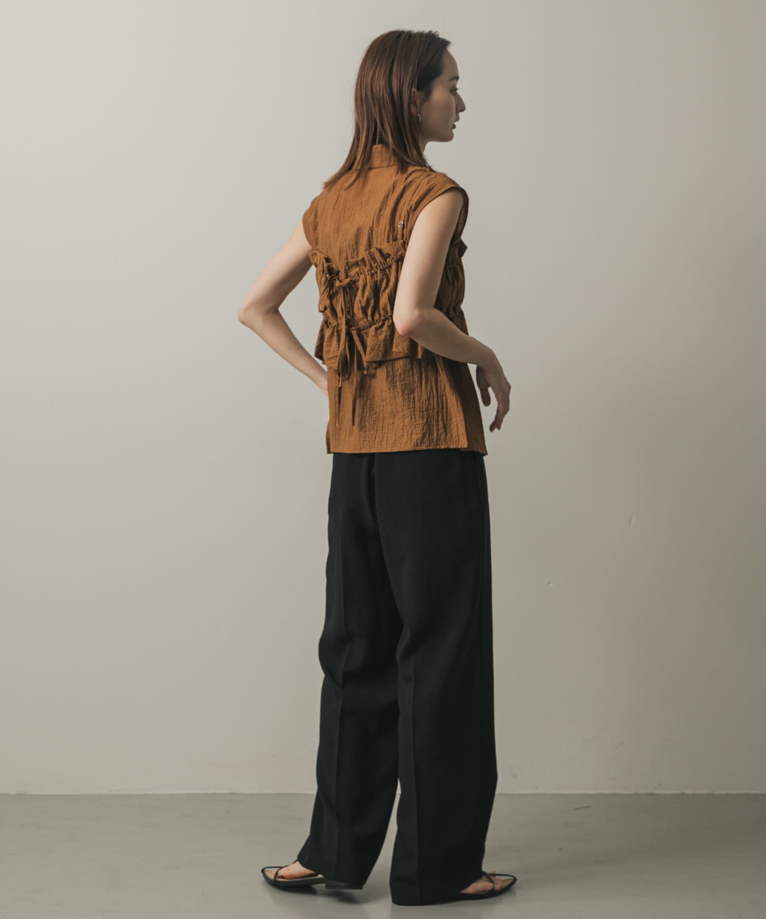 身長：169cm サイズ：one