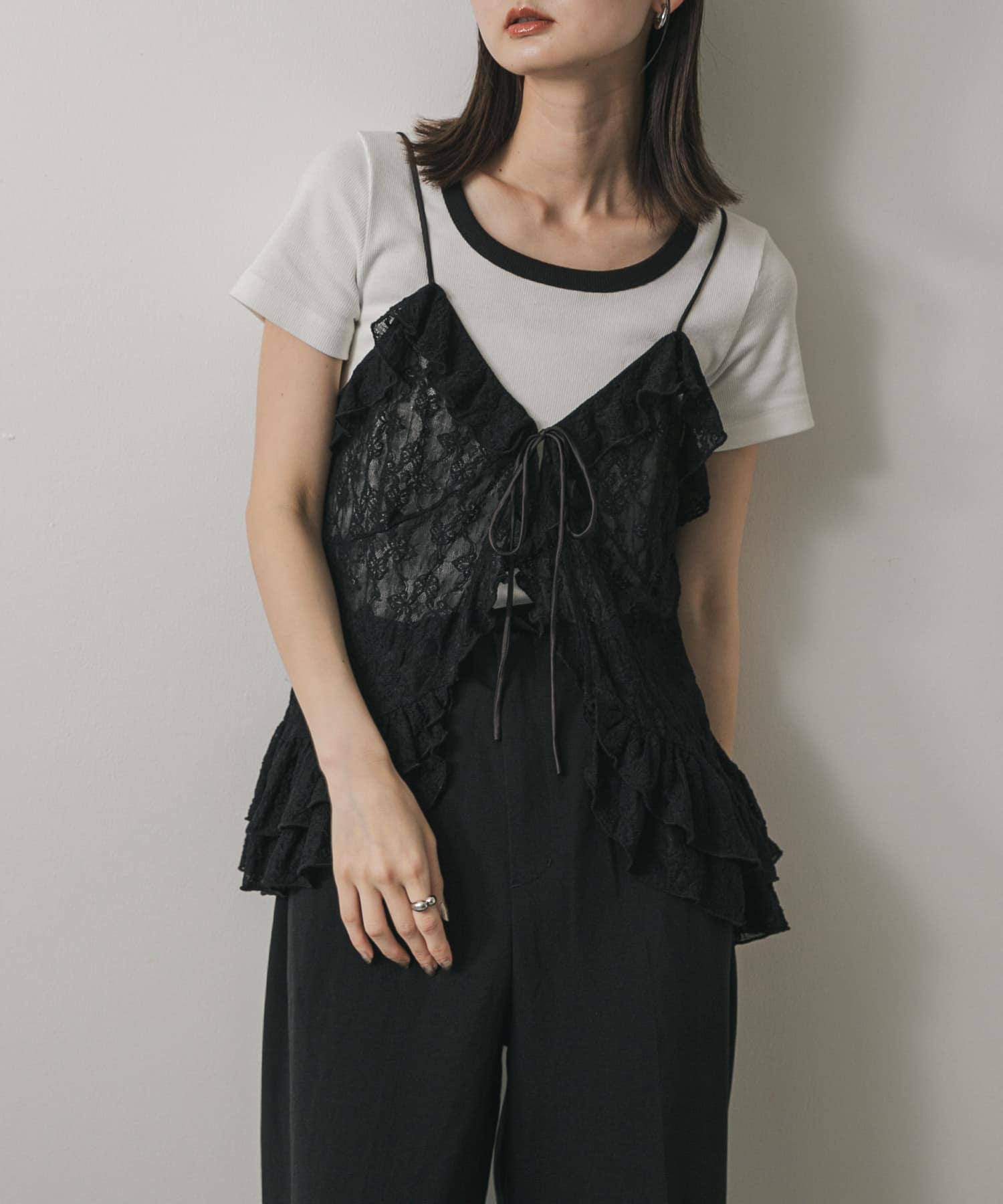 身長：169cm サイズ：one