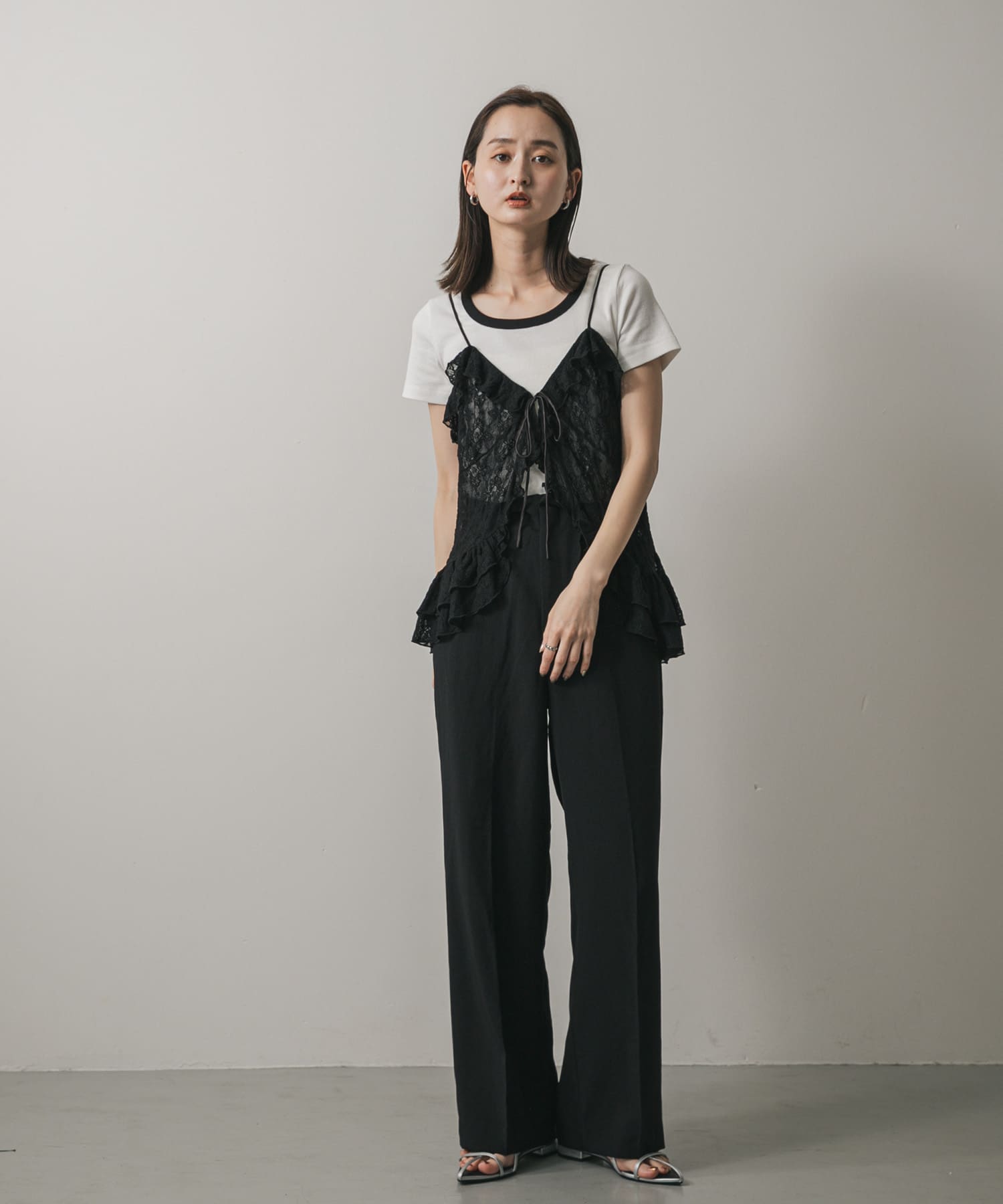 身長：169cm サイズ：one