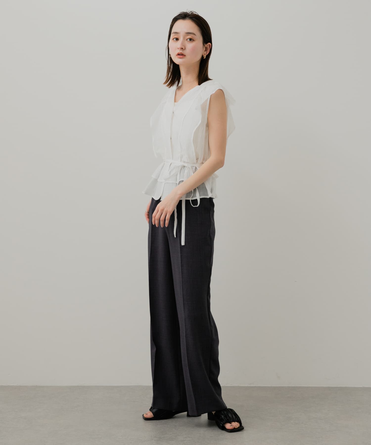 身長：169cm サイズ：one