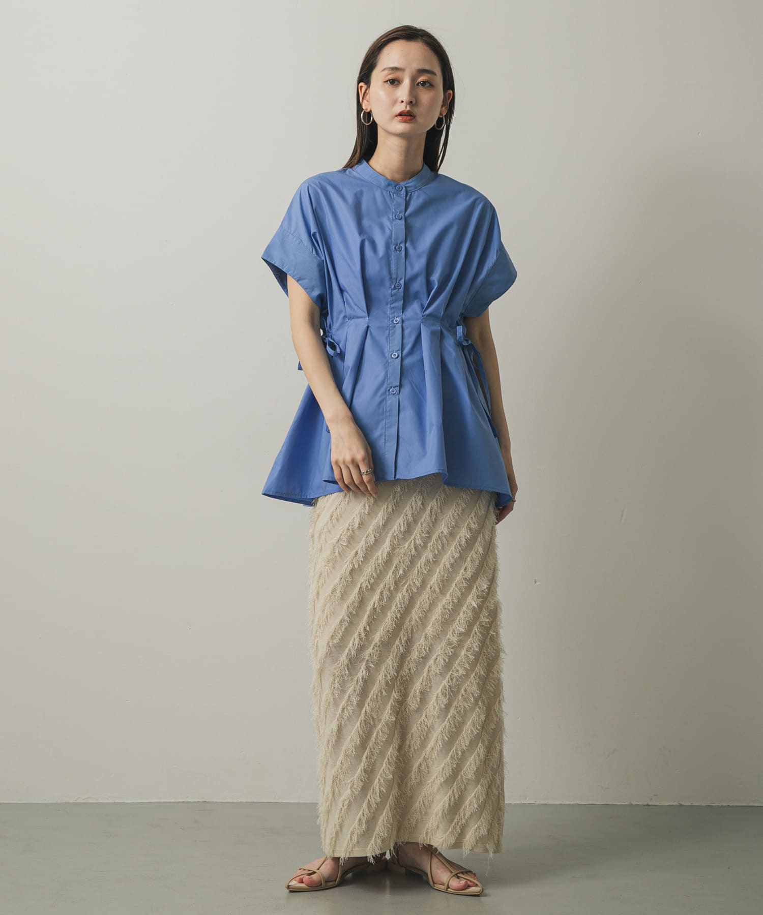 身長：169cm サイズ：one