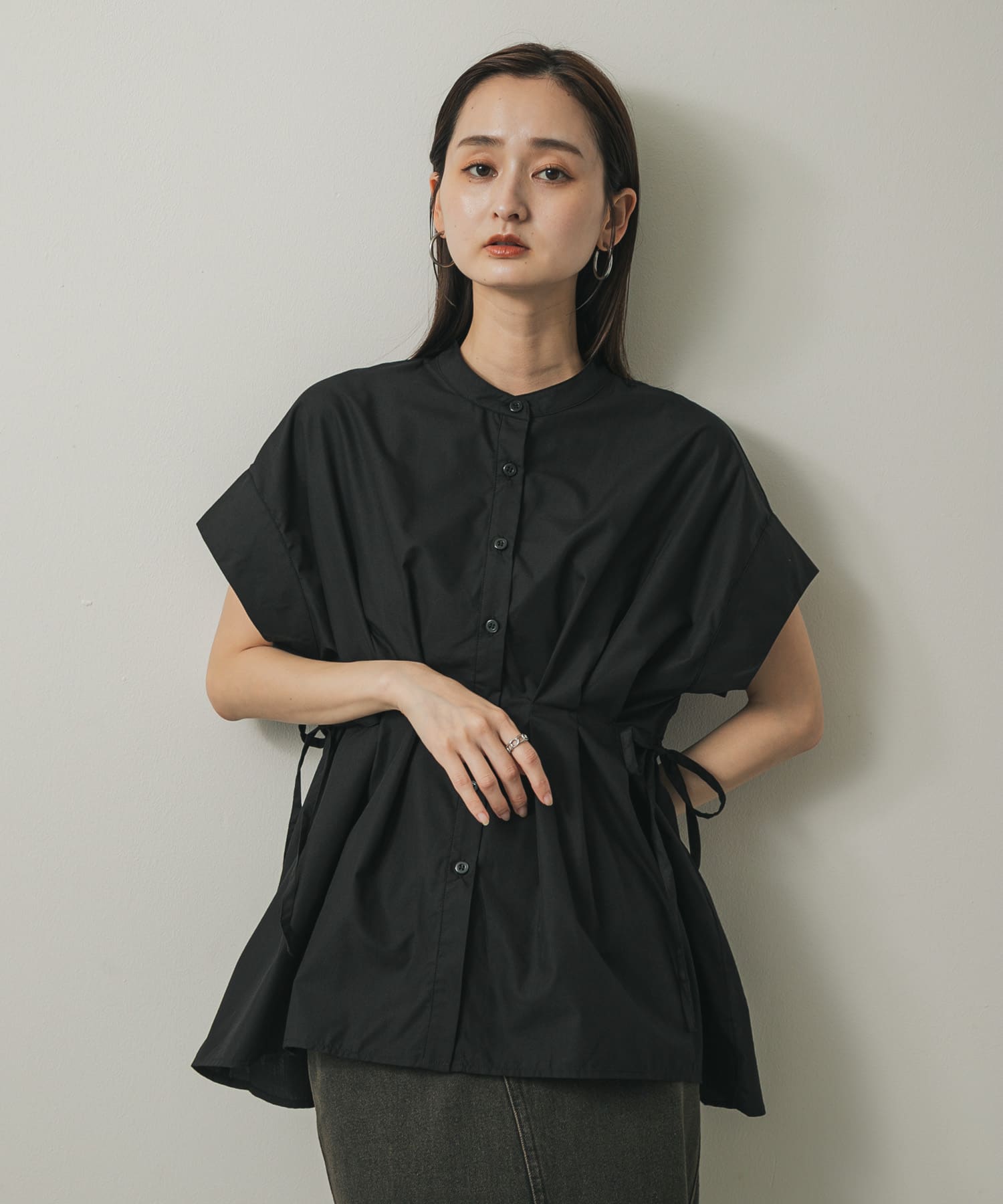 身長：169cm サイズ：one