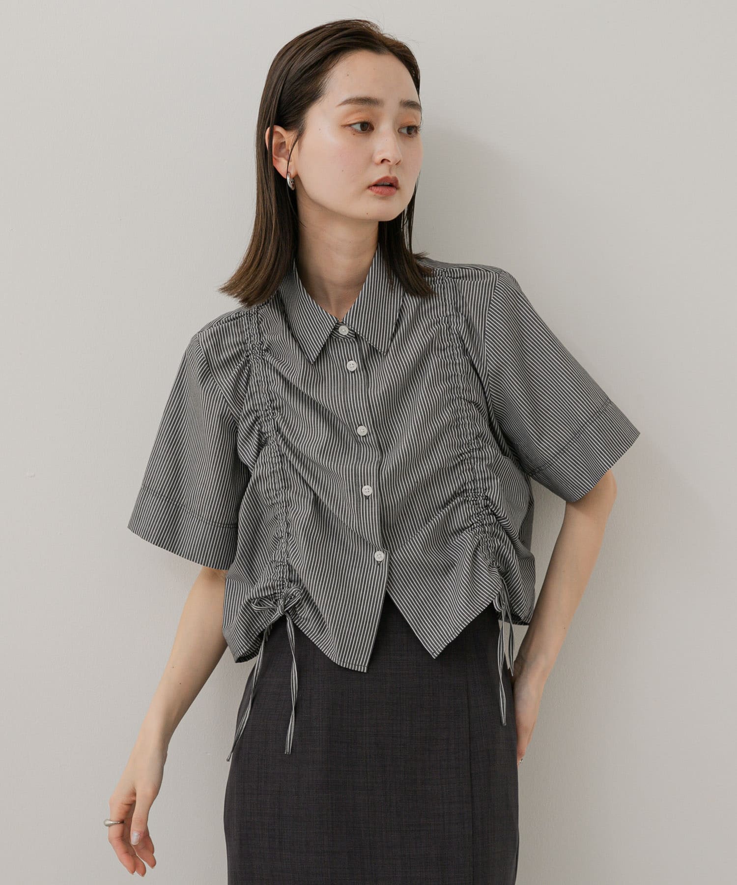 身長：169cm サイズ：one