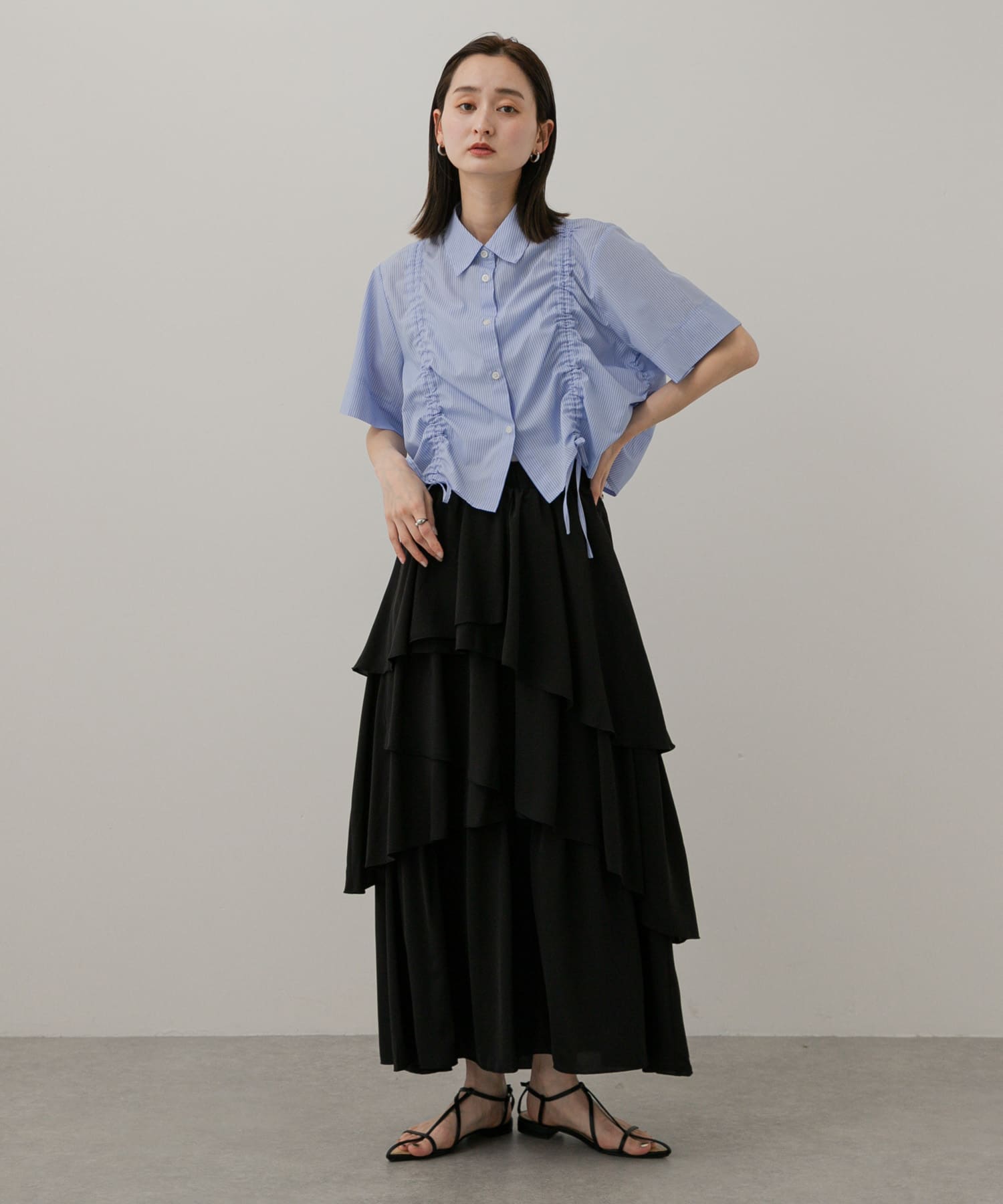 身長：169cm サイズ：one