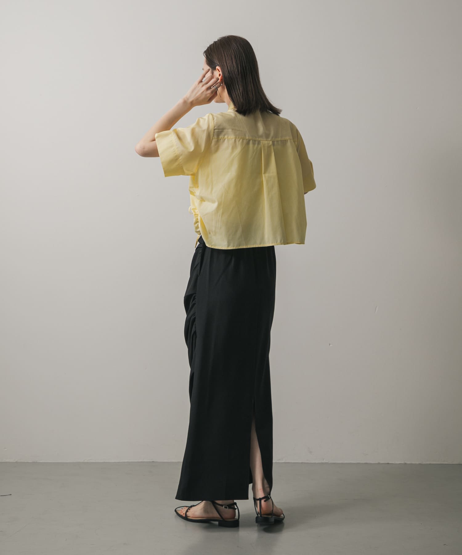 身長：169cm サイズ：one