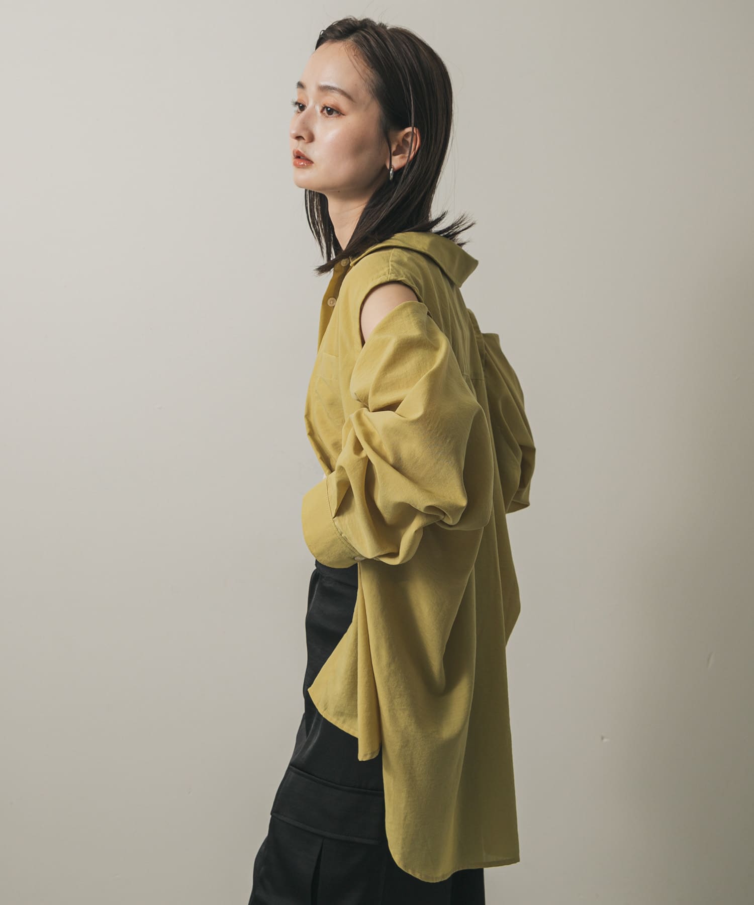 身長：169cm サイズ：one