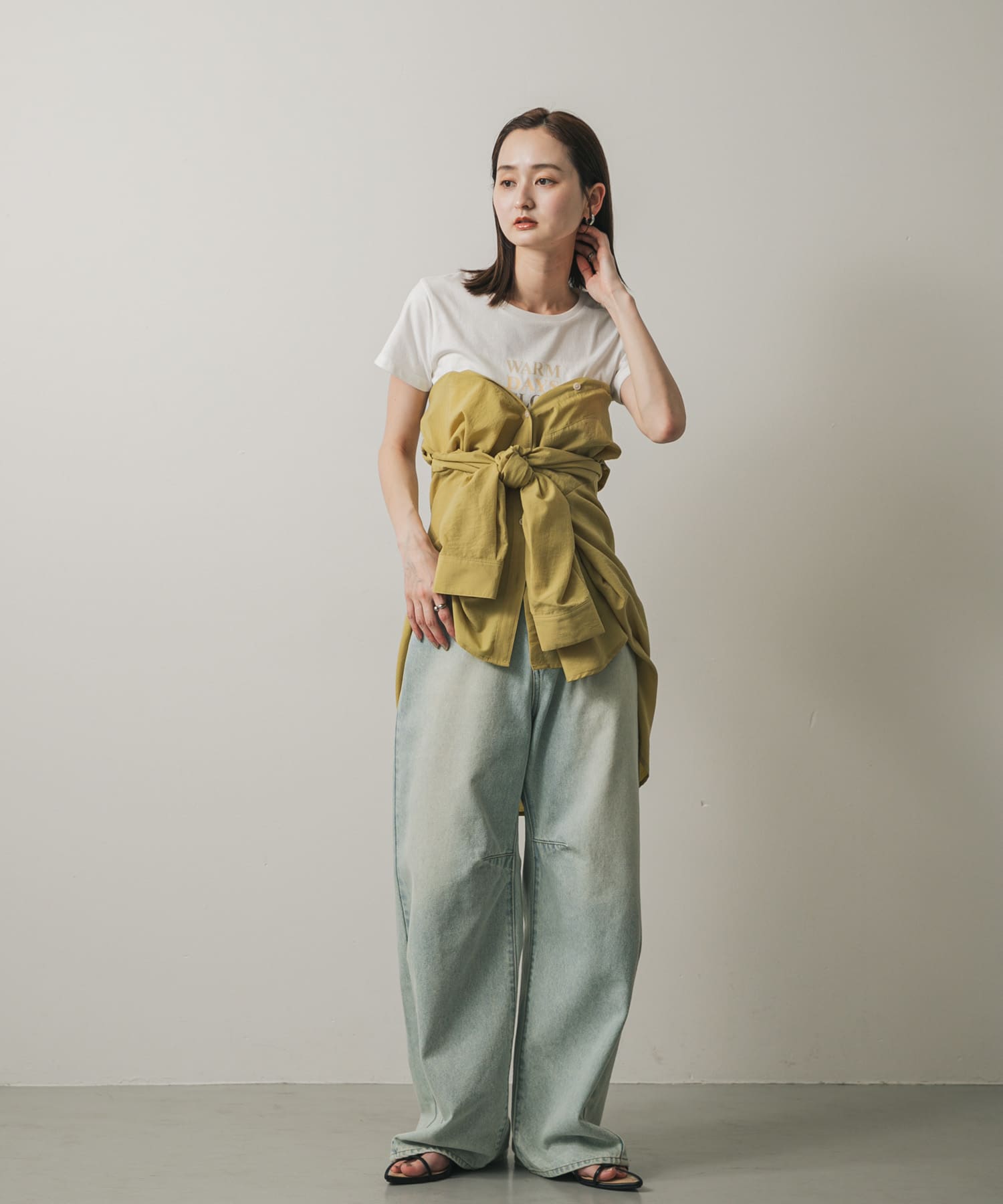 身長：169cm サイズ：one