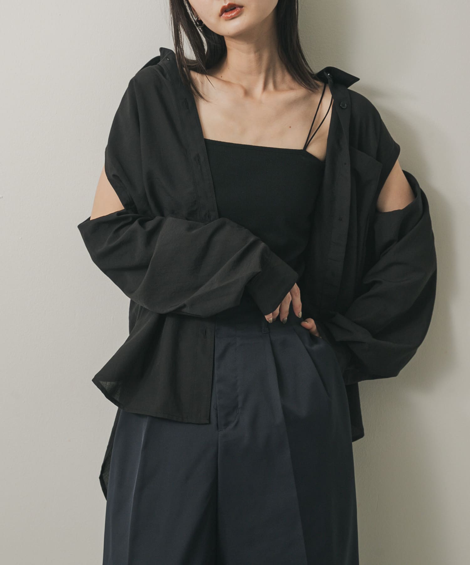 身長：169cm サイズ：one