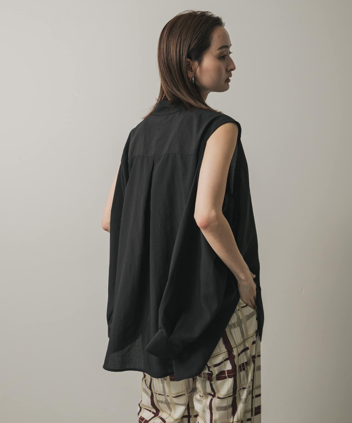 身長：169cm サイズ：one