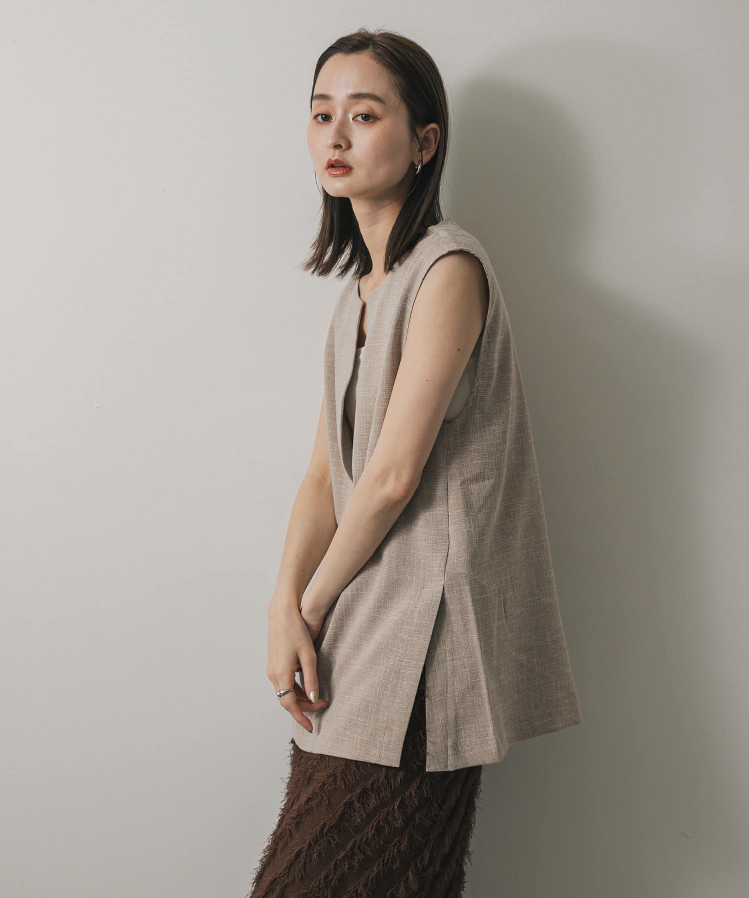 身長：169cm サイズ：one