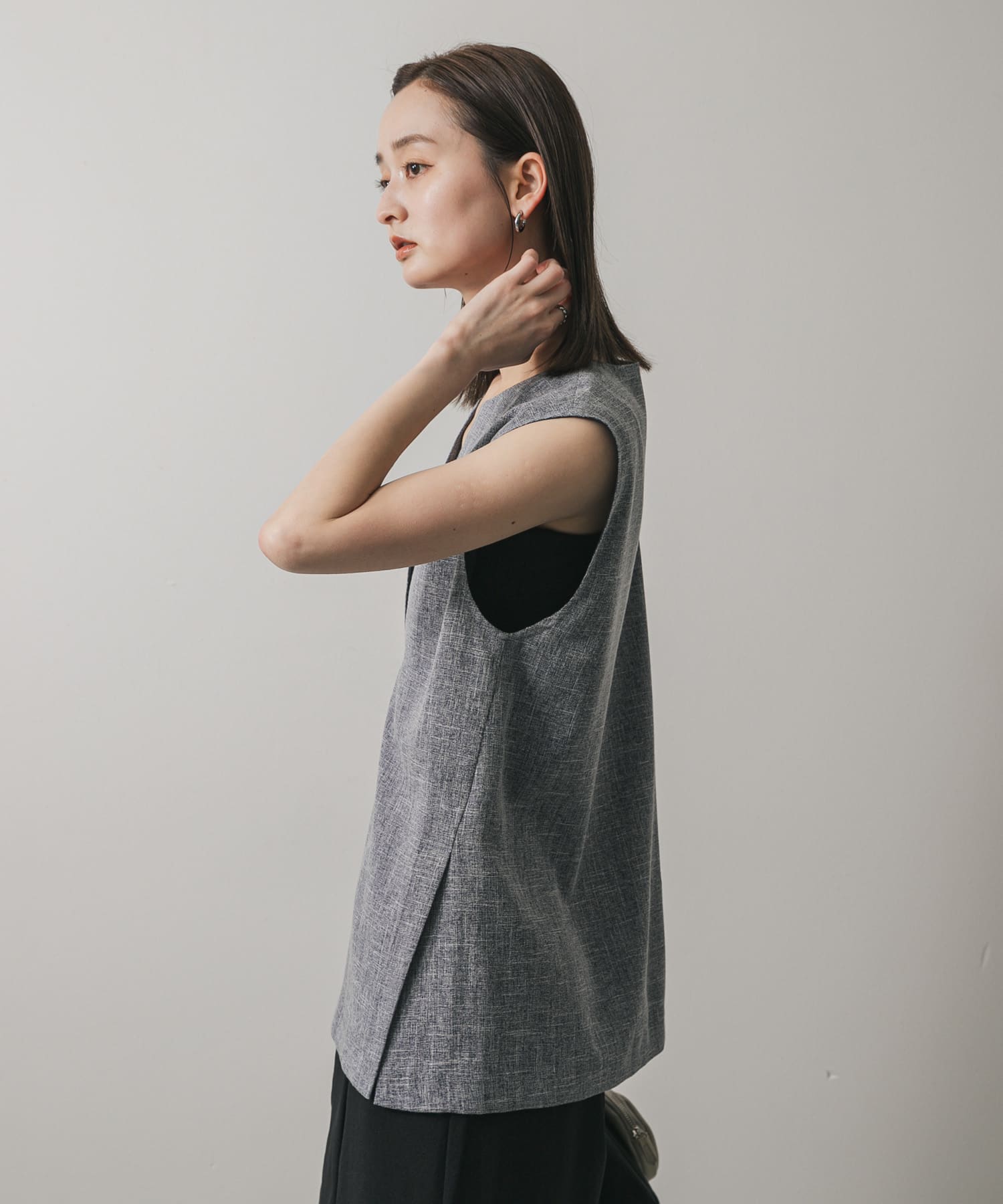 身長：169cm サイズ：one