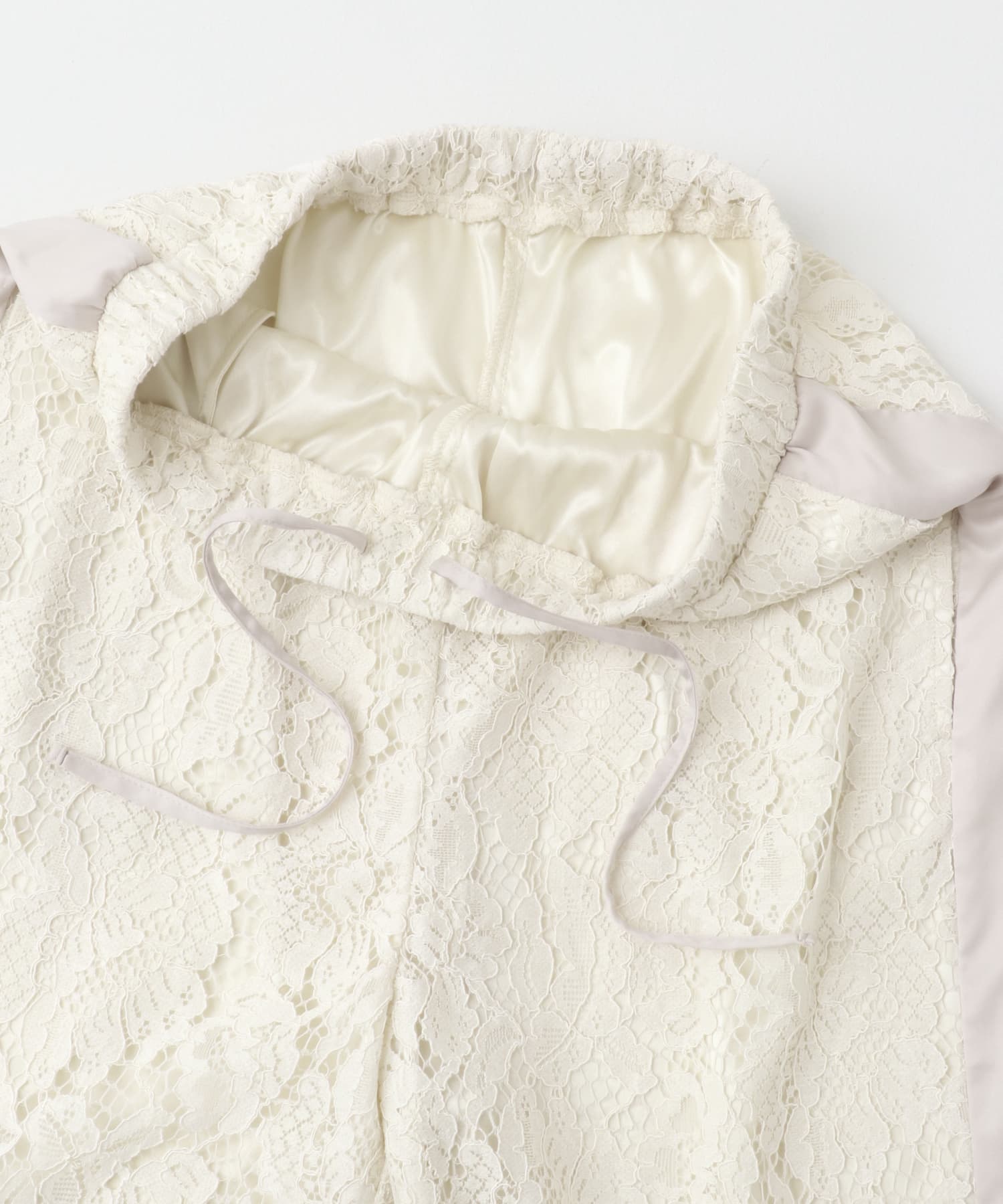 サイドラインコードレースパンツ IVORY One