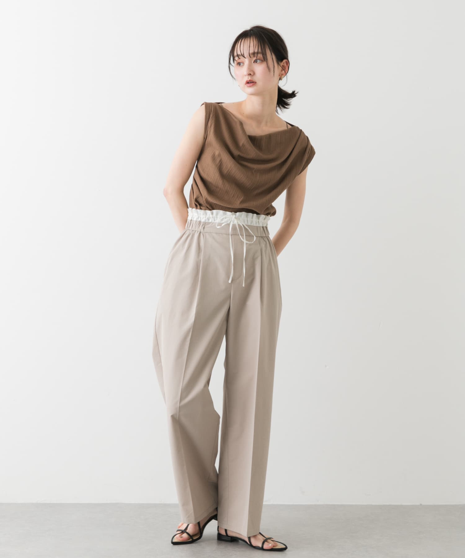 身長：169cm サイズ：one