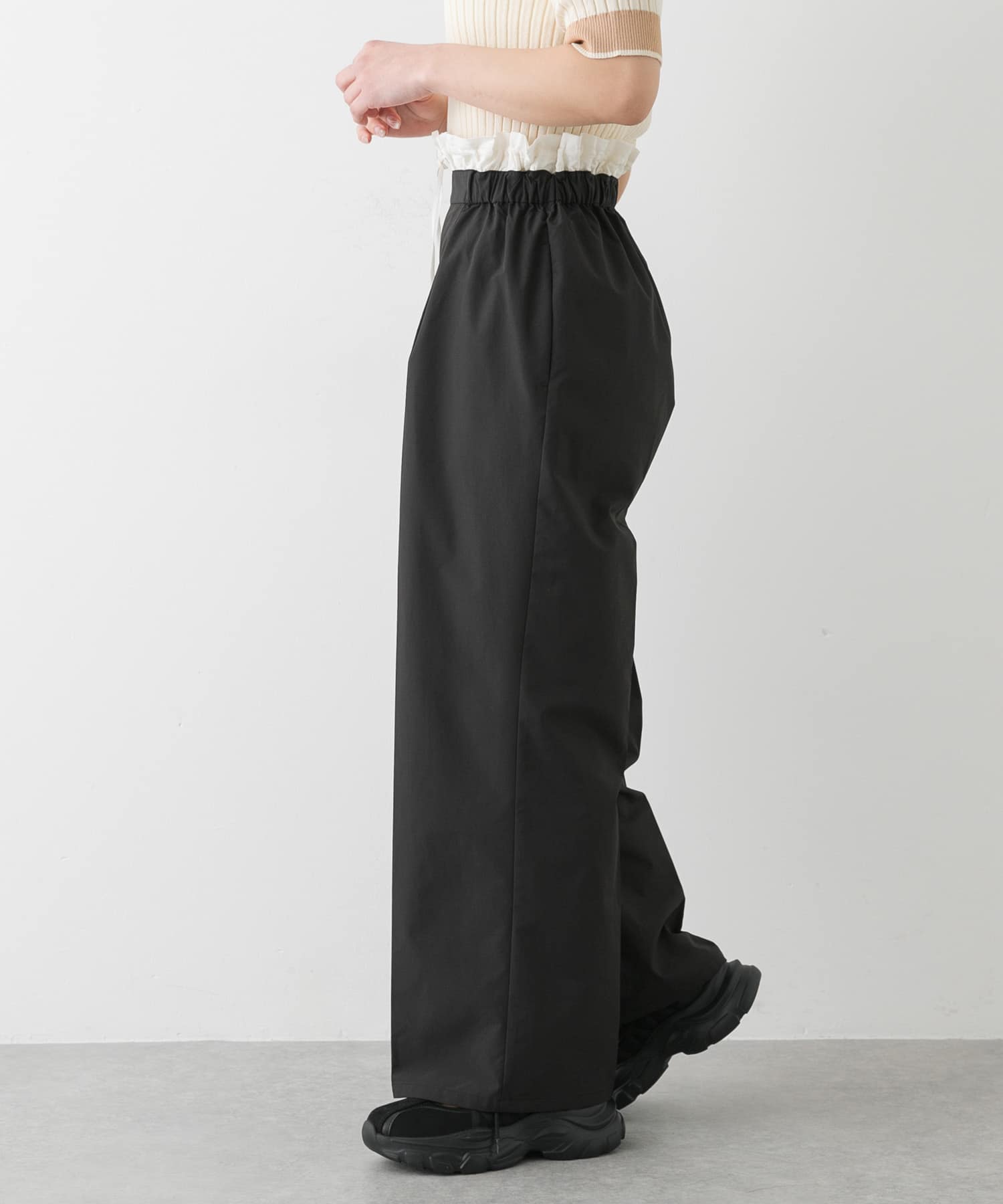 身長：158cm サイズ：one