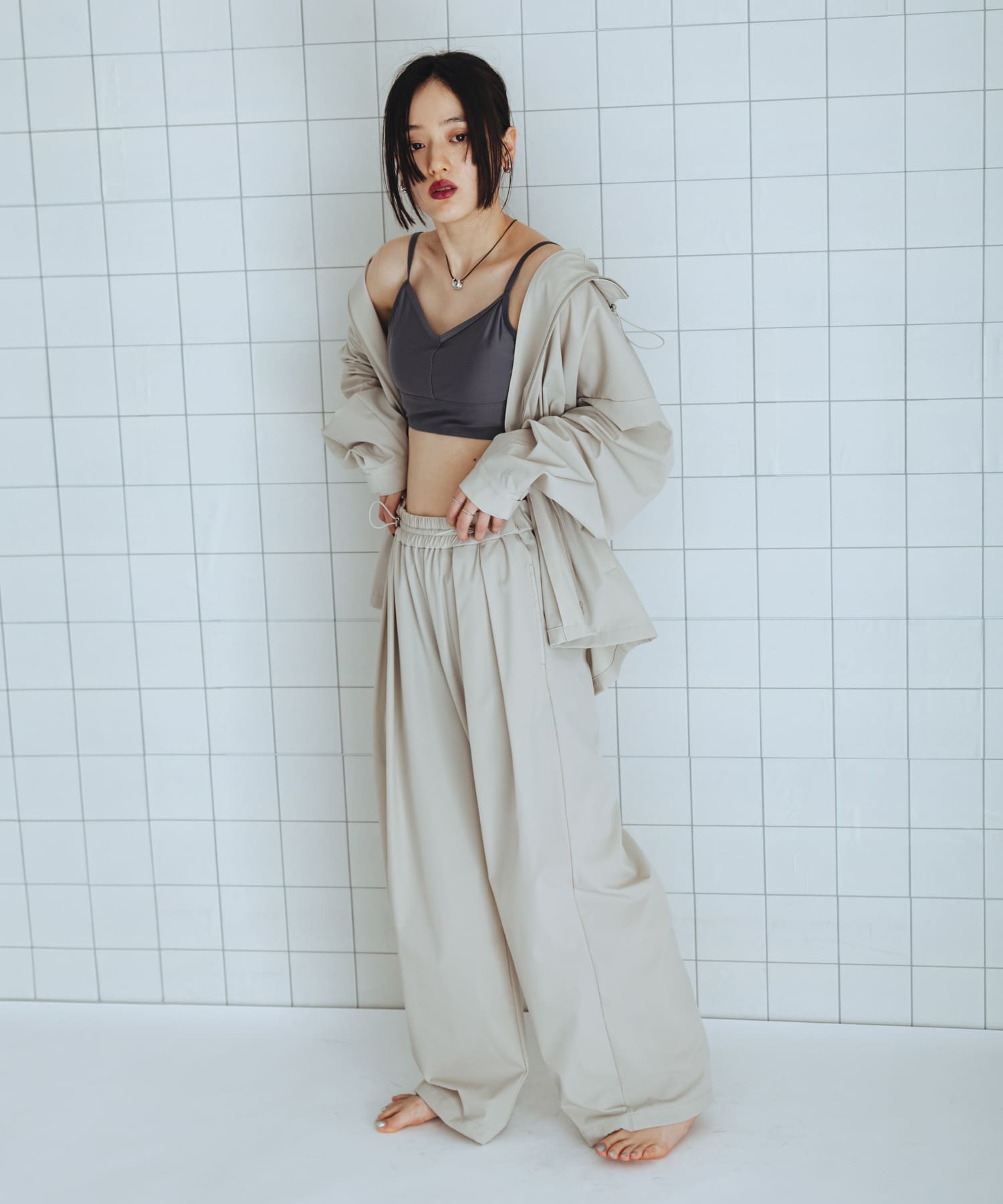 身長：160cm サイズ：M