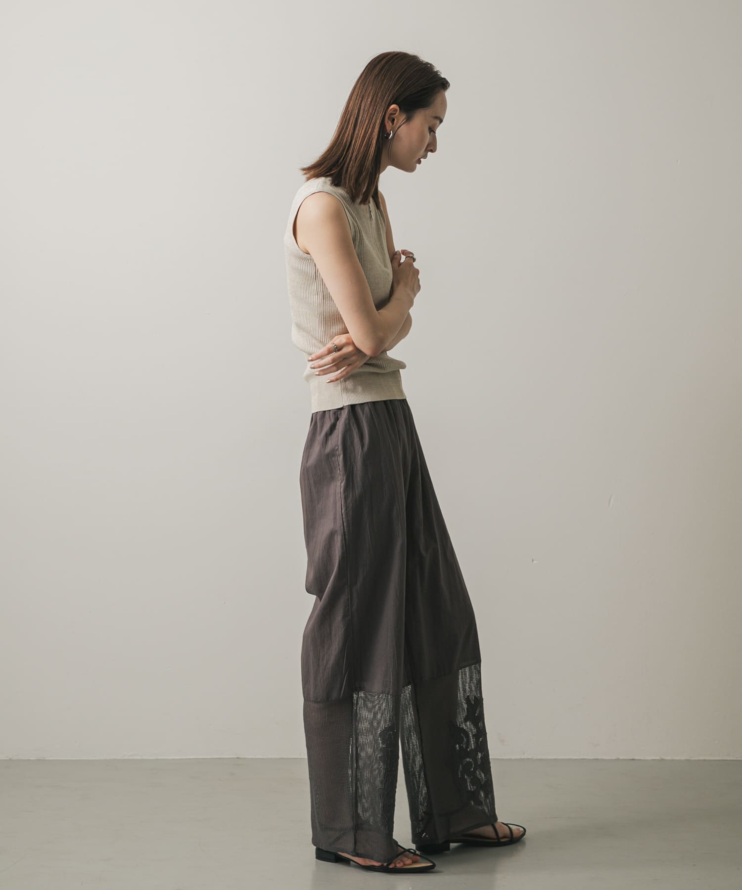 身長：169cm サイズ：one