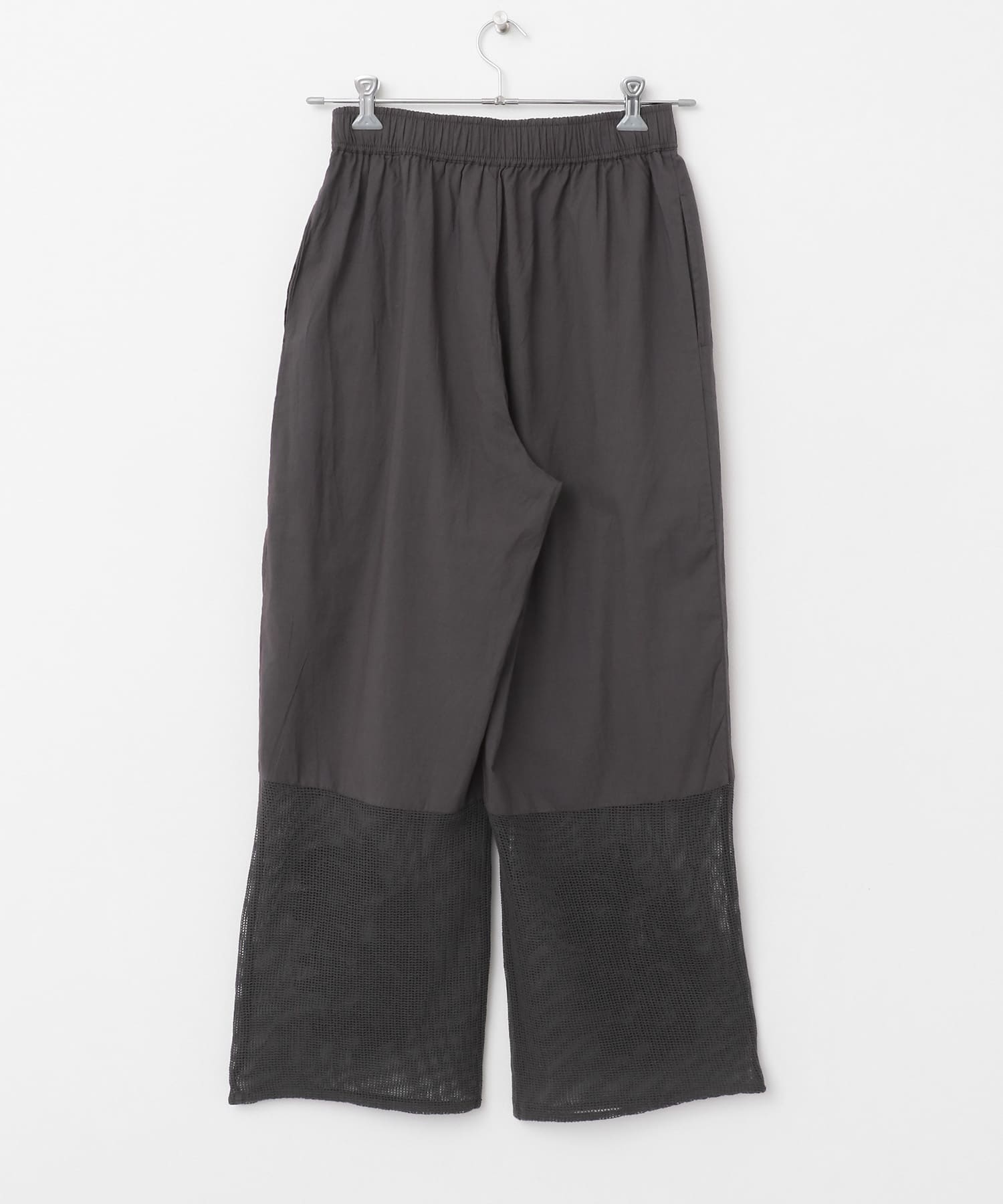 インドシシュウメッシュイージーパンツ CHARCOAL one