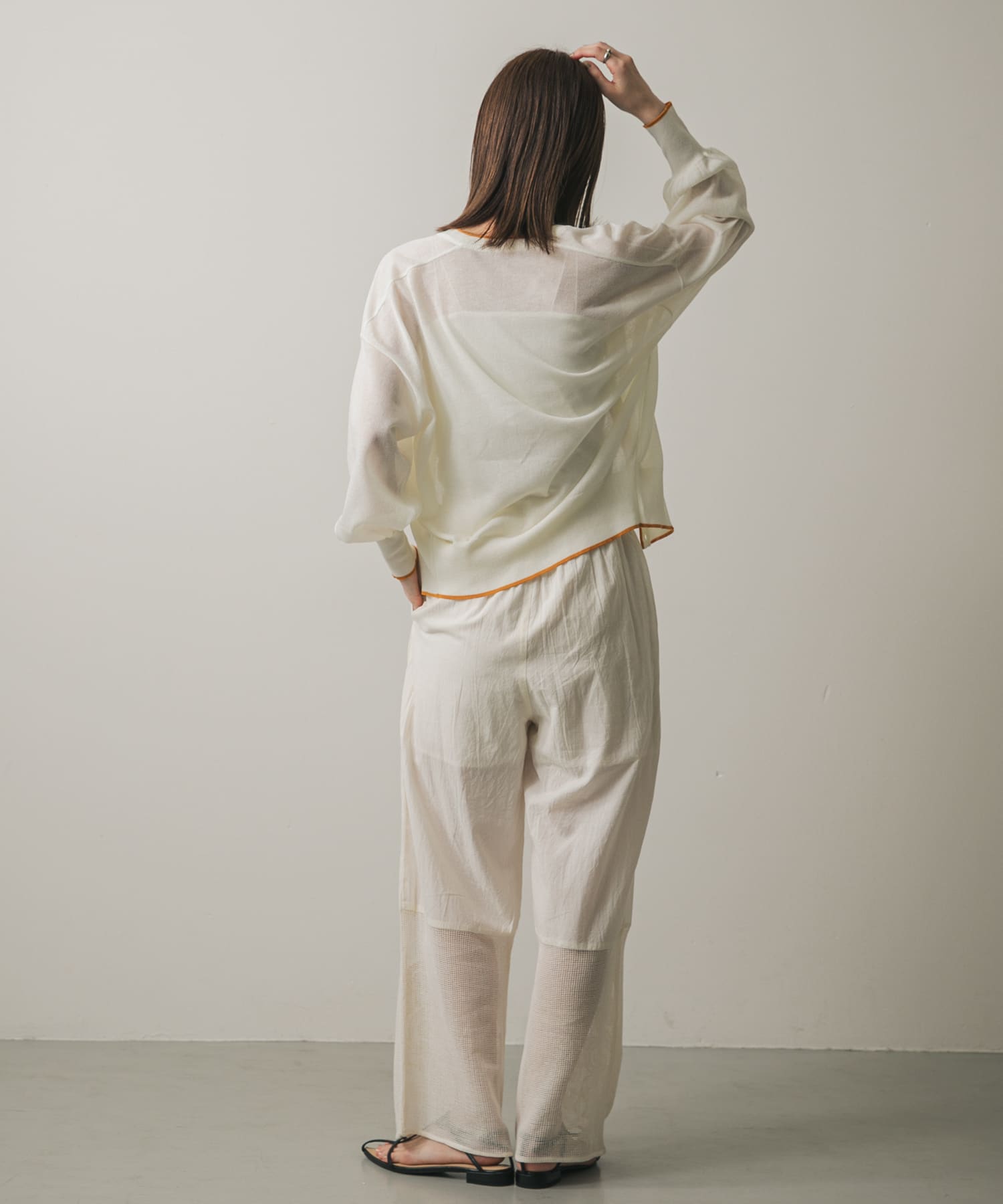 身長：169cm サイズ：one