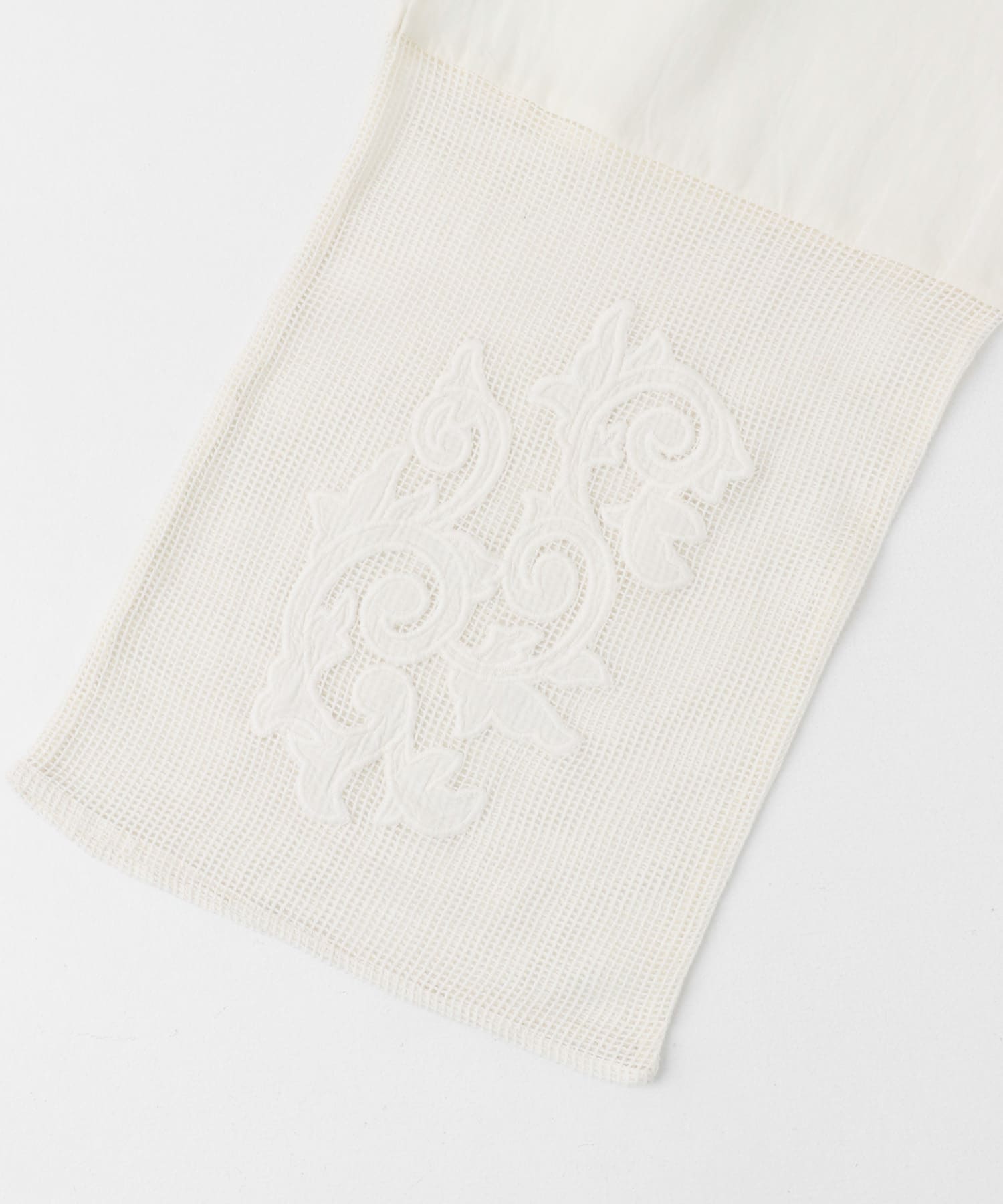 インドシシュウメッシュイージーパンツ IVORY one