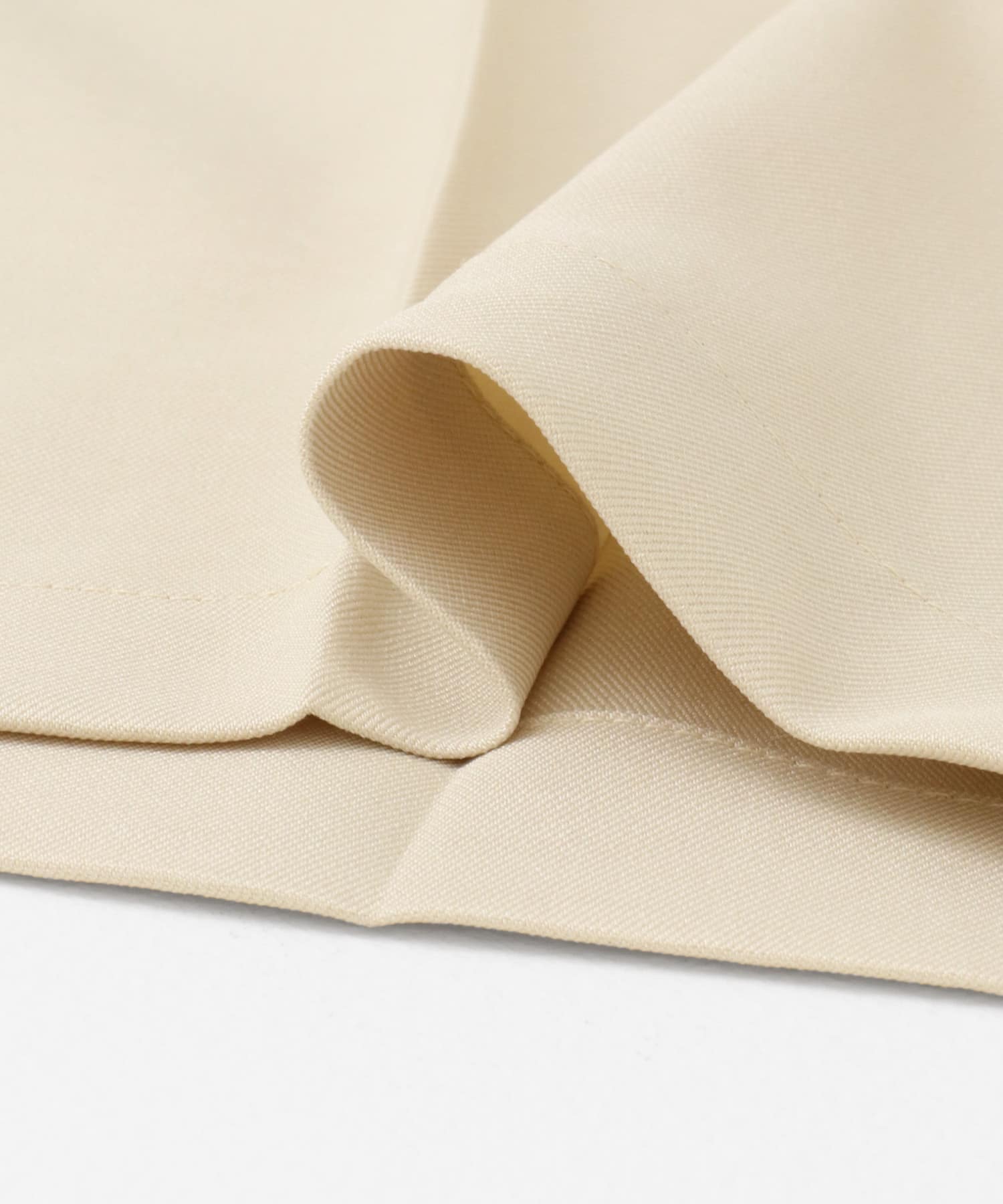 サイドフリルタックスラックス BEIGE S