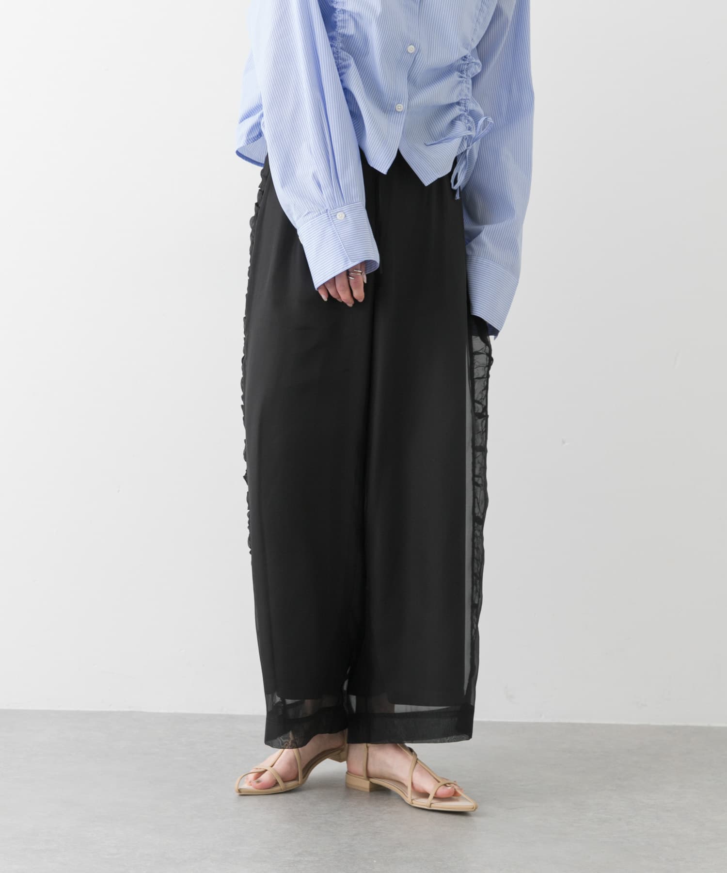 シアーパンツ BLACK one