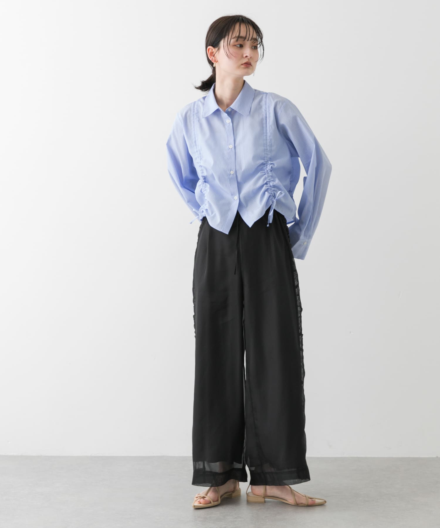 身長：169cm サイズ：one