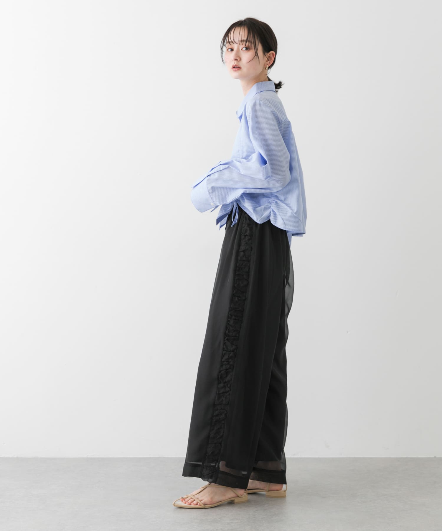 身長：169cm サイズ：one