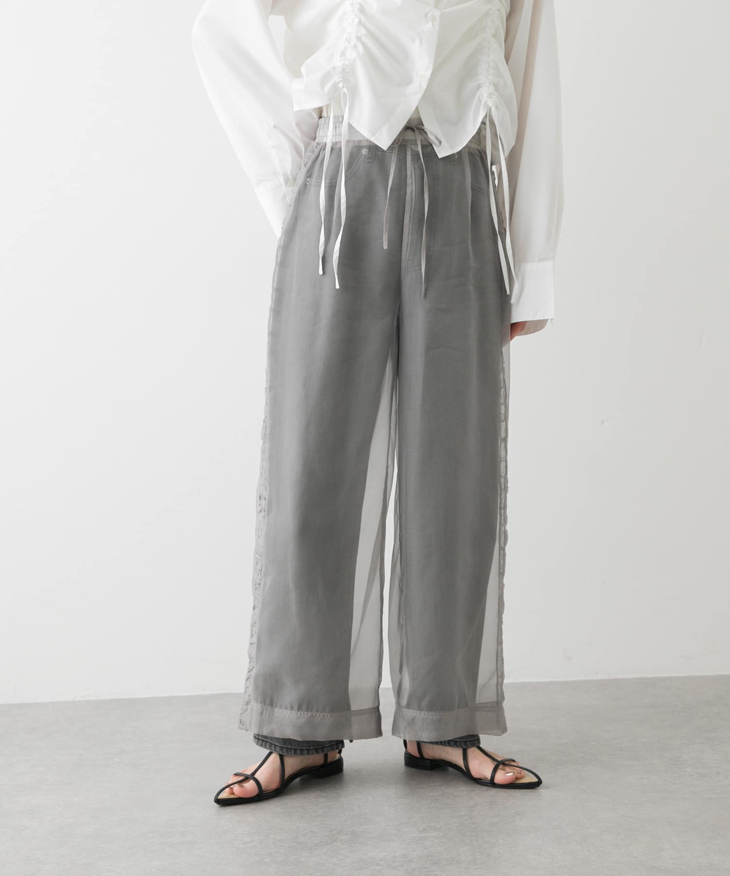 身長：169cm サイズ：one