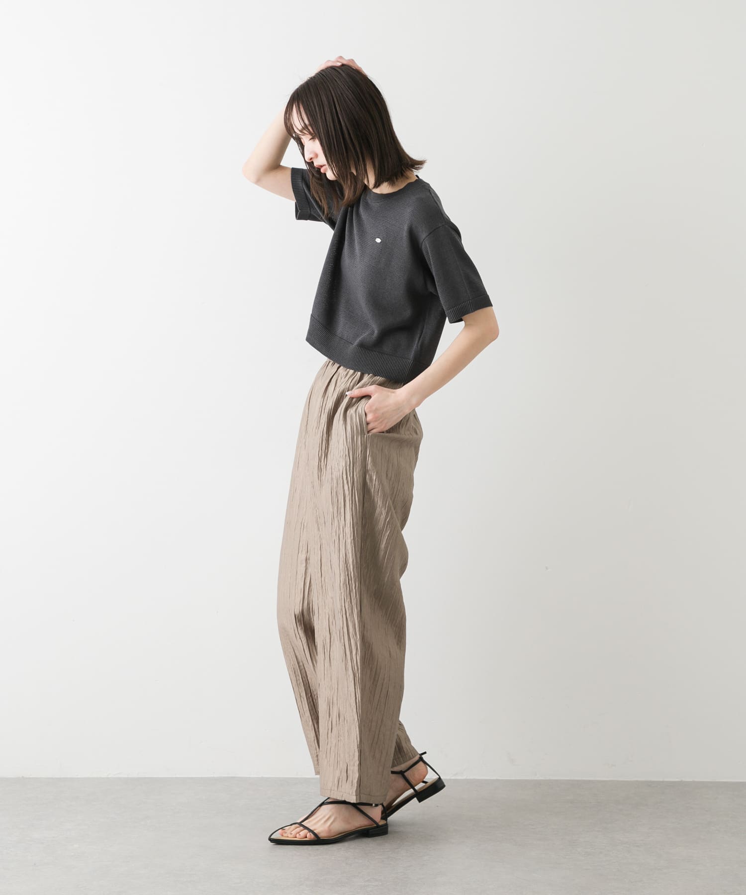 身長：169cm サイズ：one