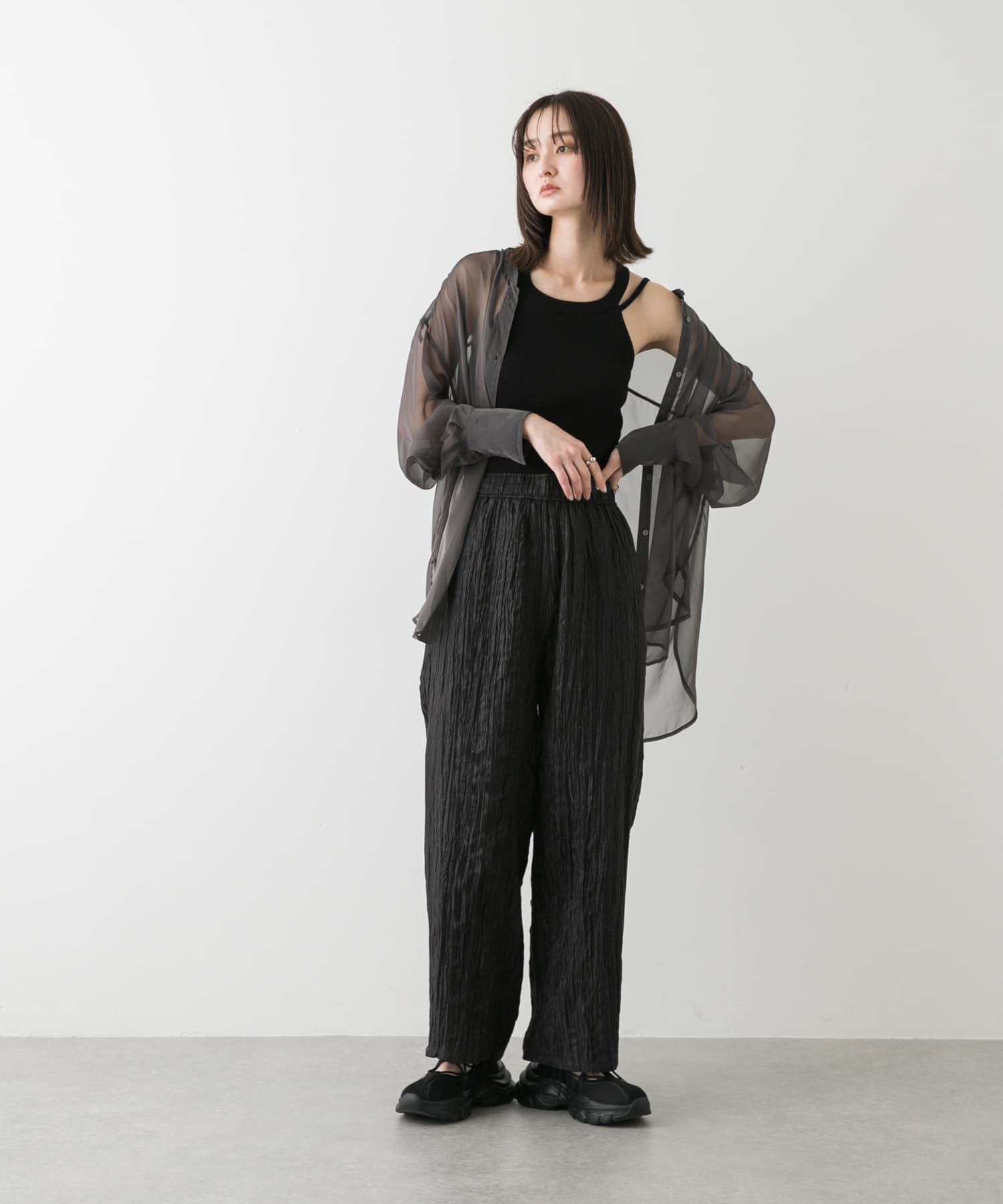 身長：169cm サイズ：one