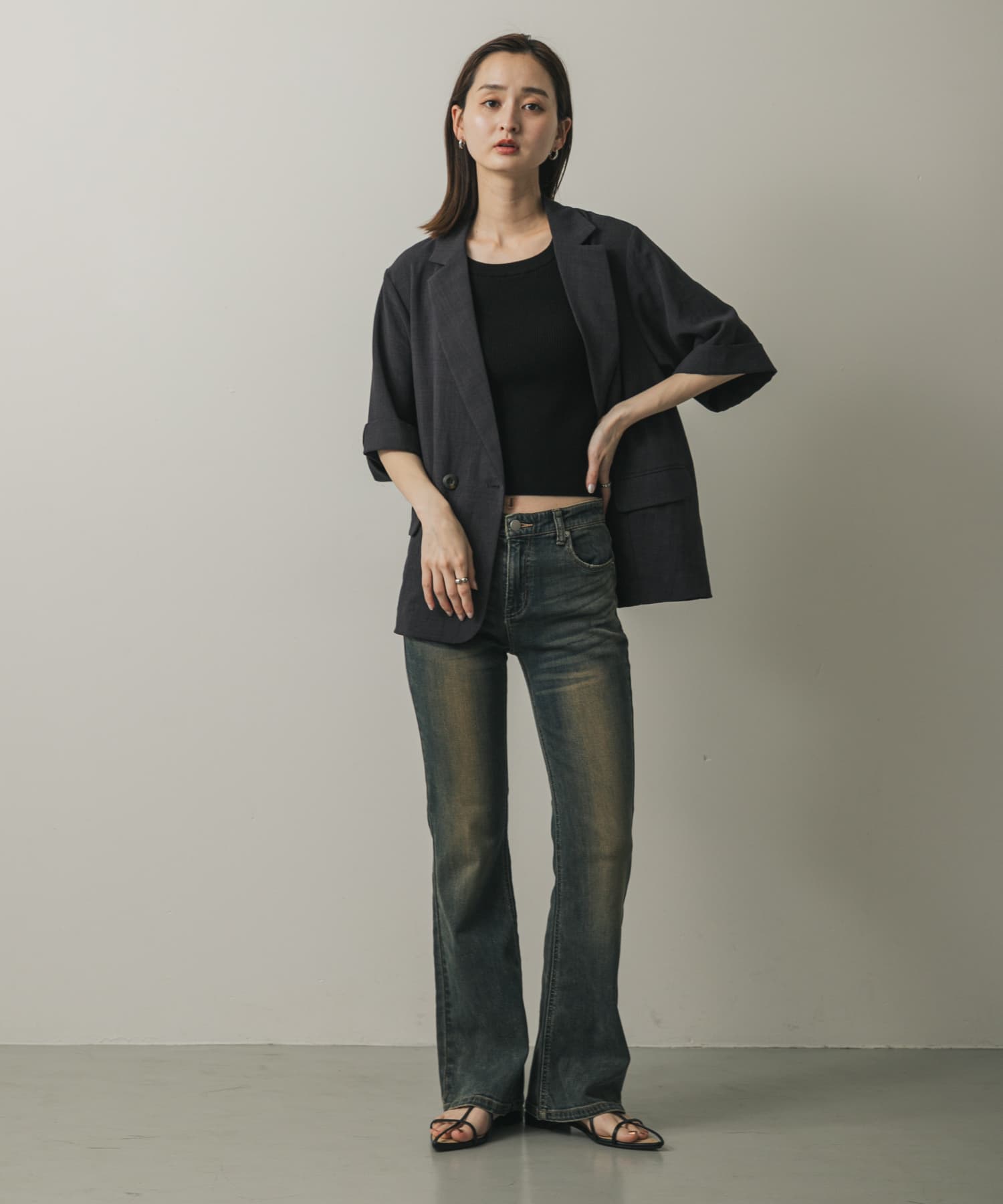 身長：169cm サイズ：M