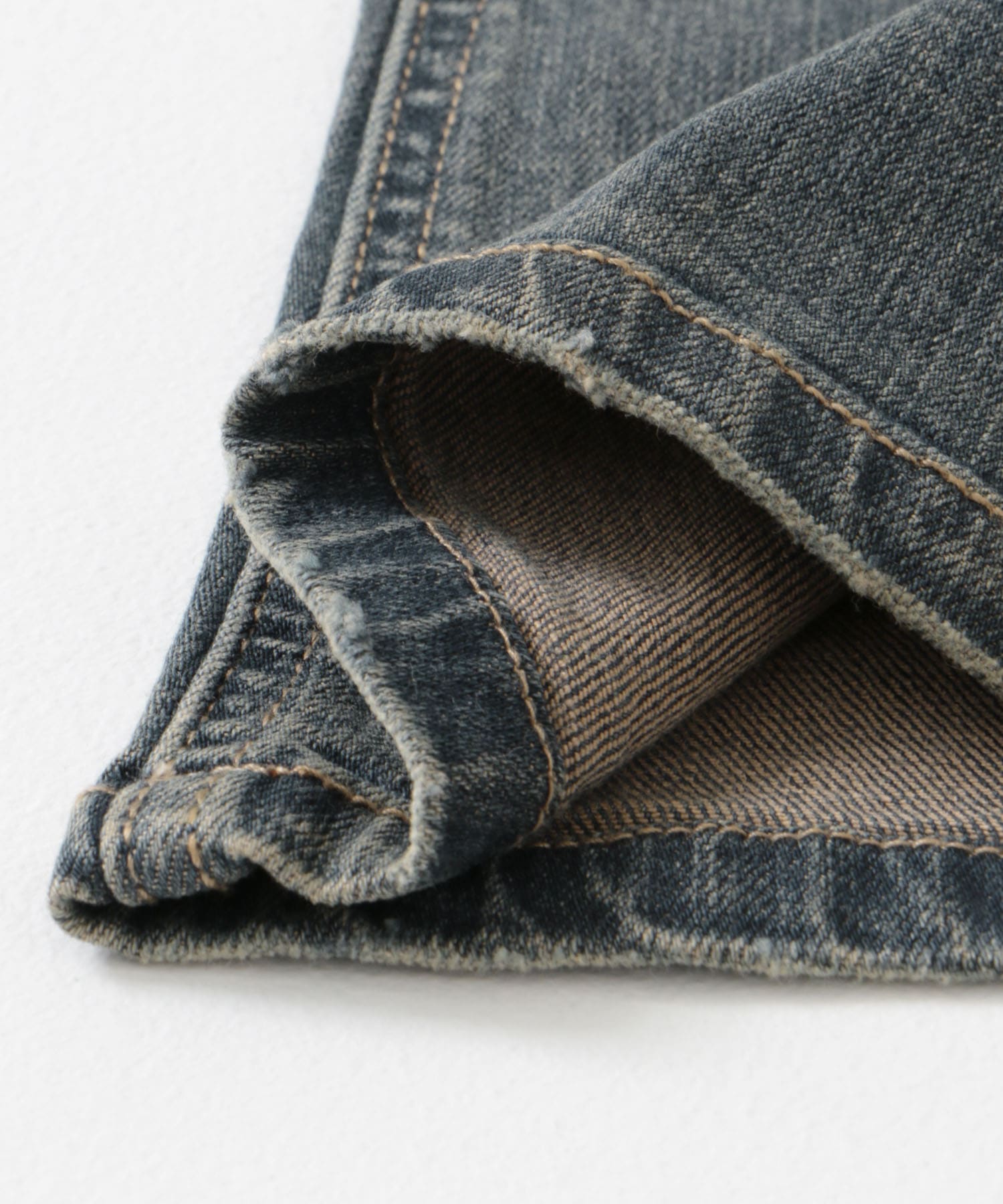 ローライズフレアデニムパンツ D.INDIGO S