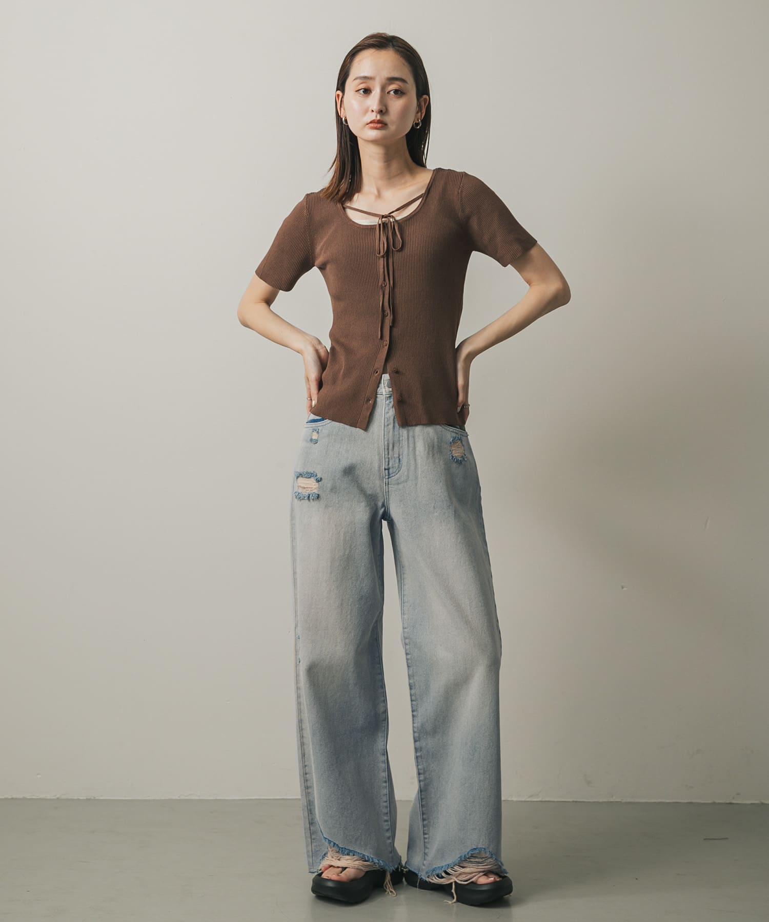 身長：169cm サイズ：M