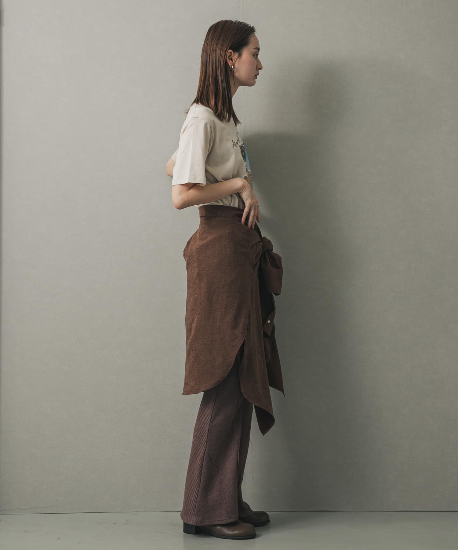 身長：169cm サイズ：one