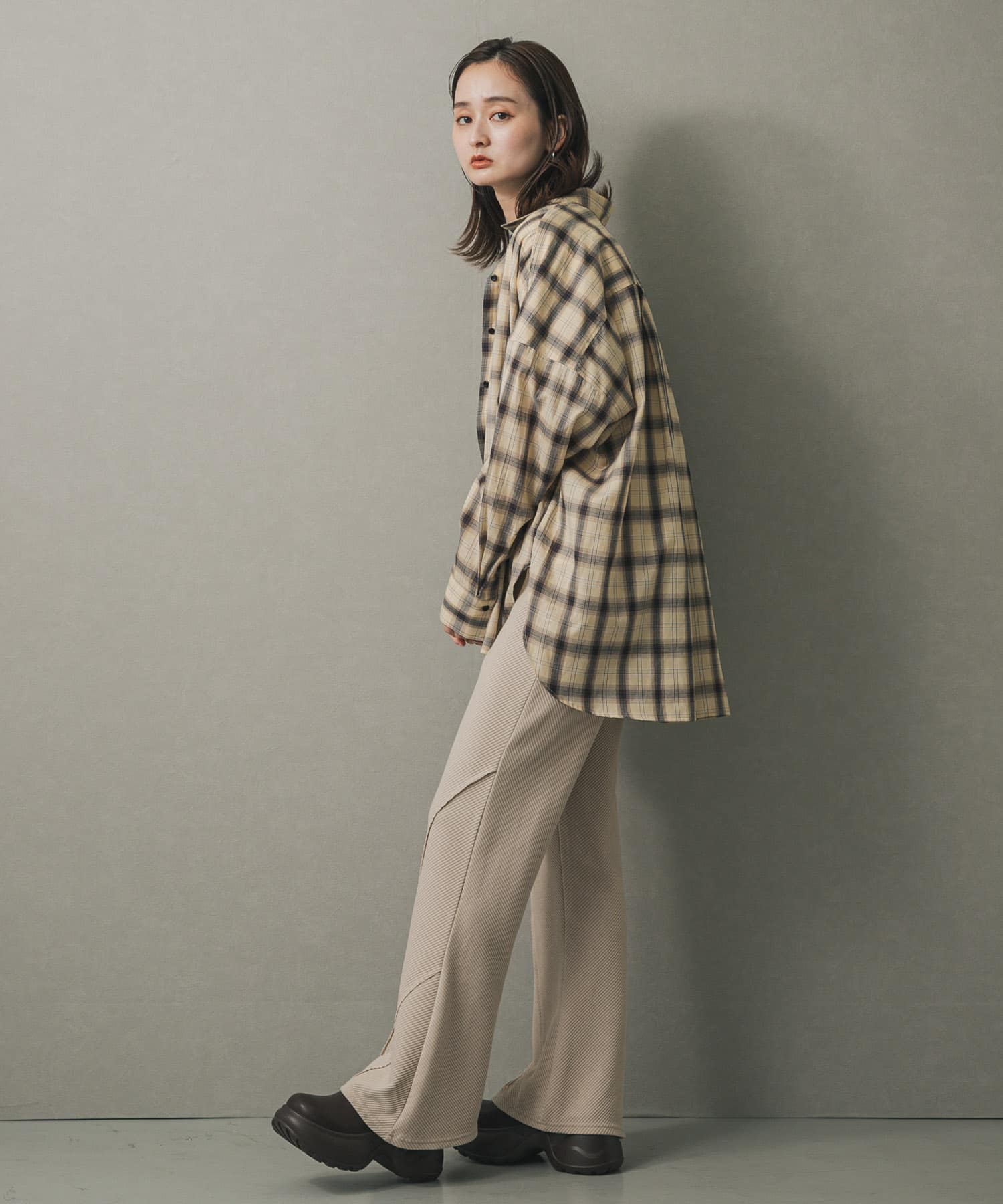 身長：169cm サイズ：one