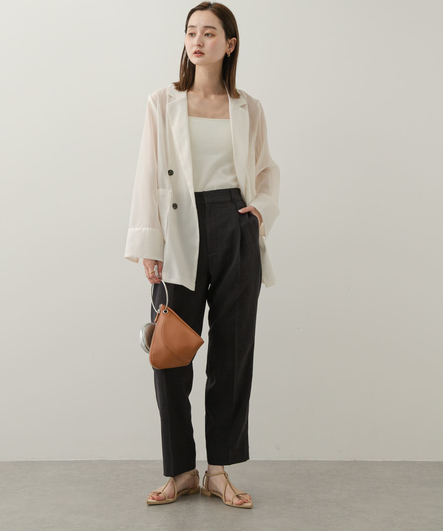 身長：169cm サイズ：L