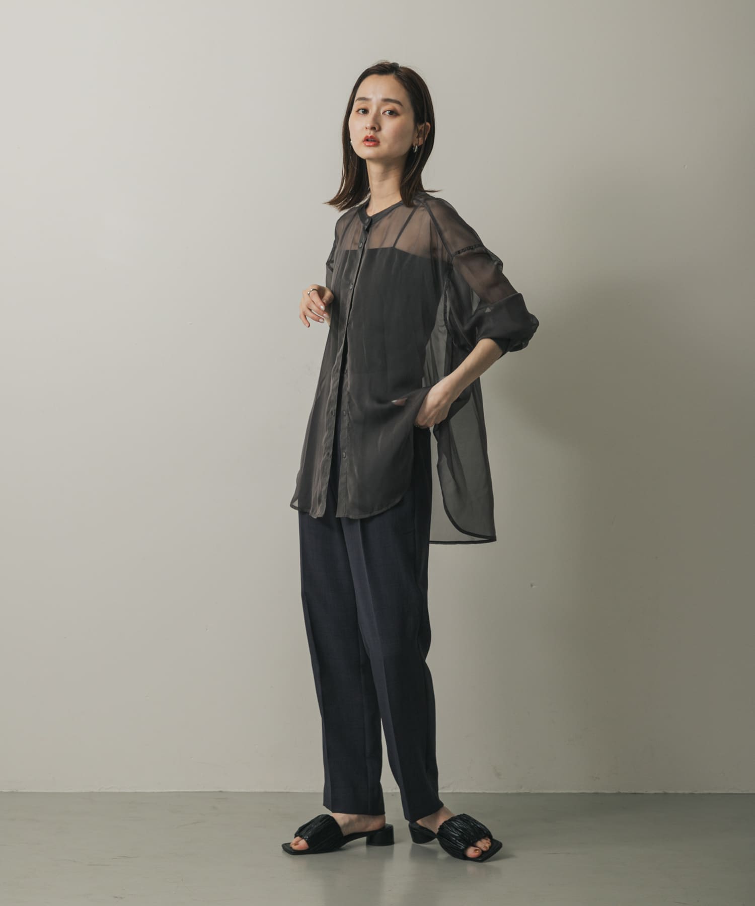 身長：169cm サイズ：L